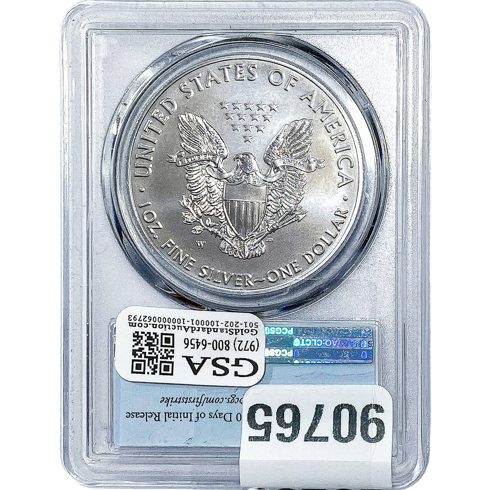 2017-W Silver Eagle PCGS SP69 - 2