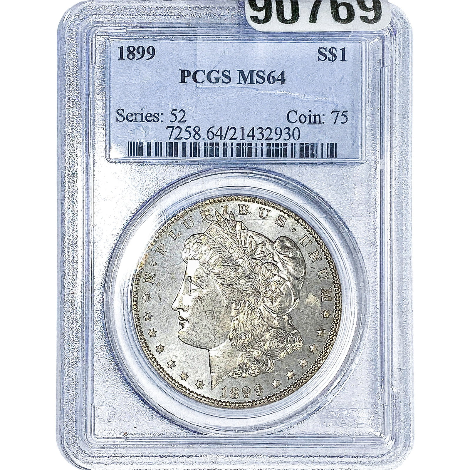 1899 Morgan Silver Dollar PCGS MS64 (1 of 2)