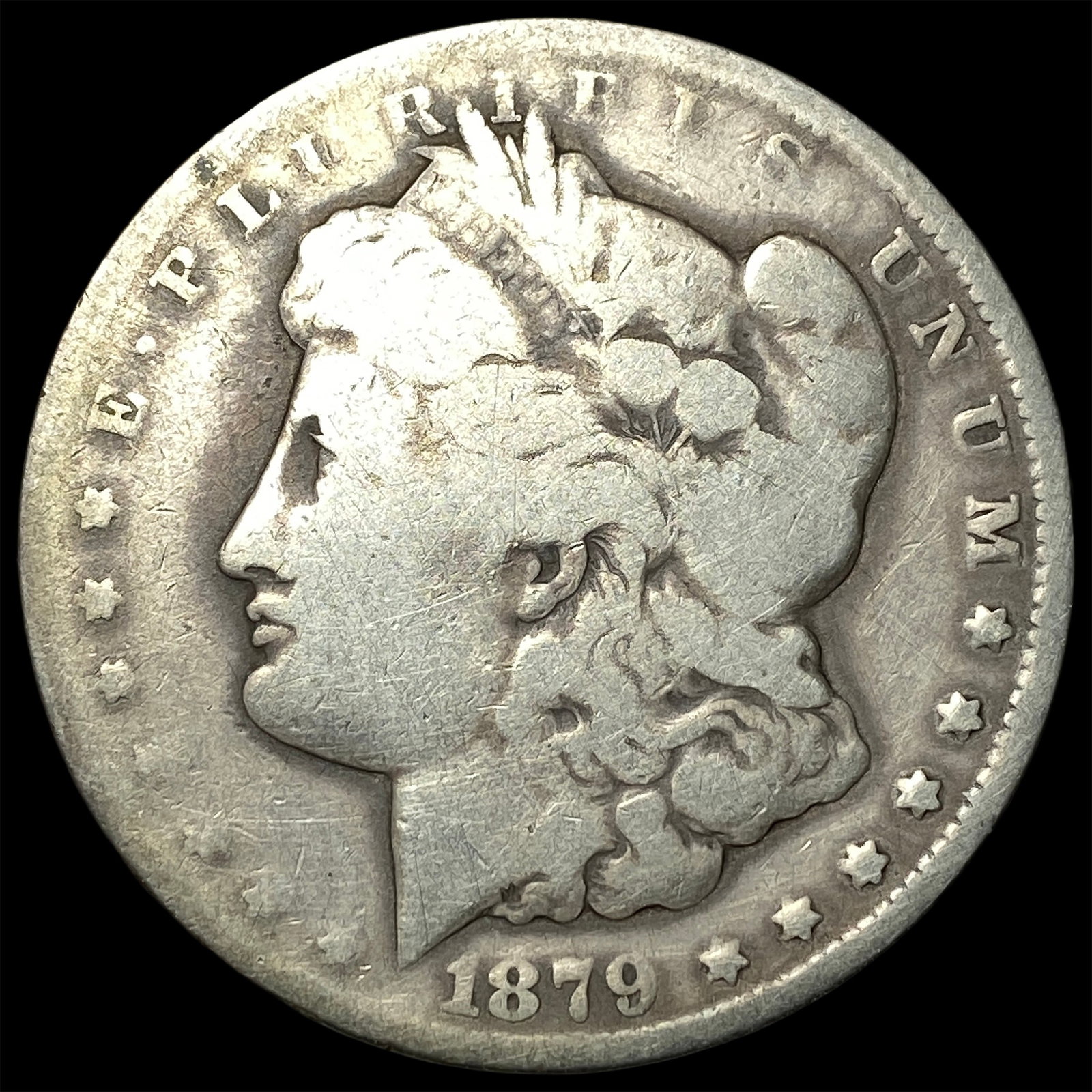 1879-S Silver Morgan Dollar NICELY CIRCULATED: 1879-S Silver Morgan Dollar NICELY CIRCULATED