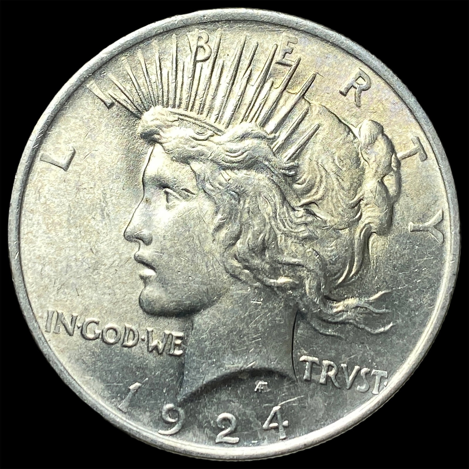 1924 Silver Peace Dollar UNCIRCULATED: 1924 Silver Peace Dollar UNCIRCULATED