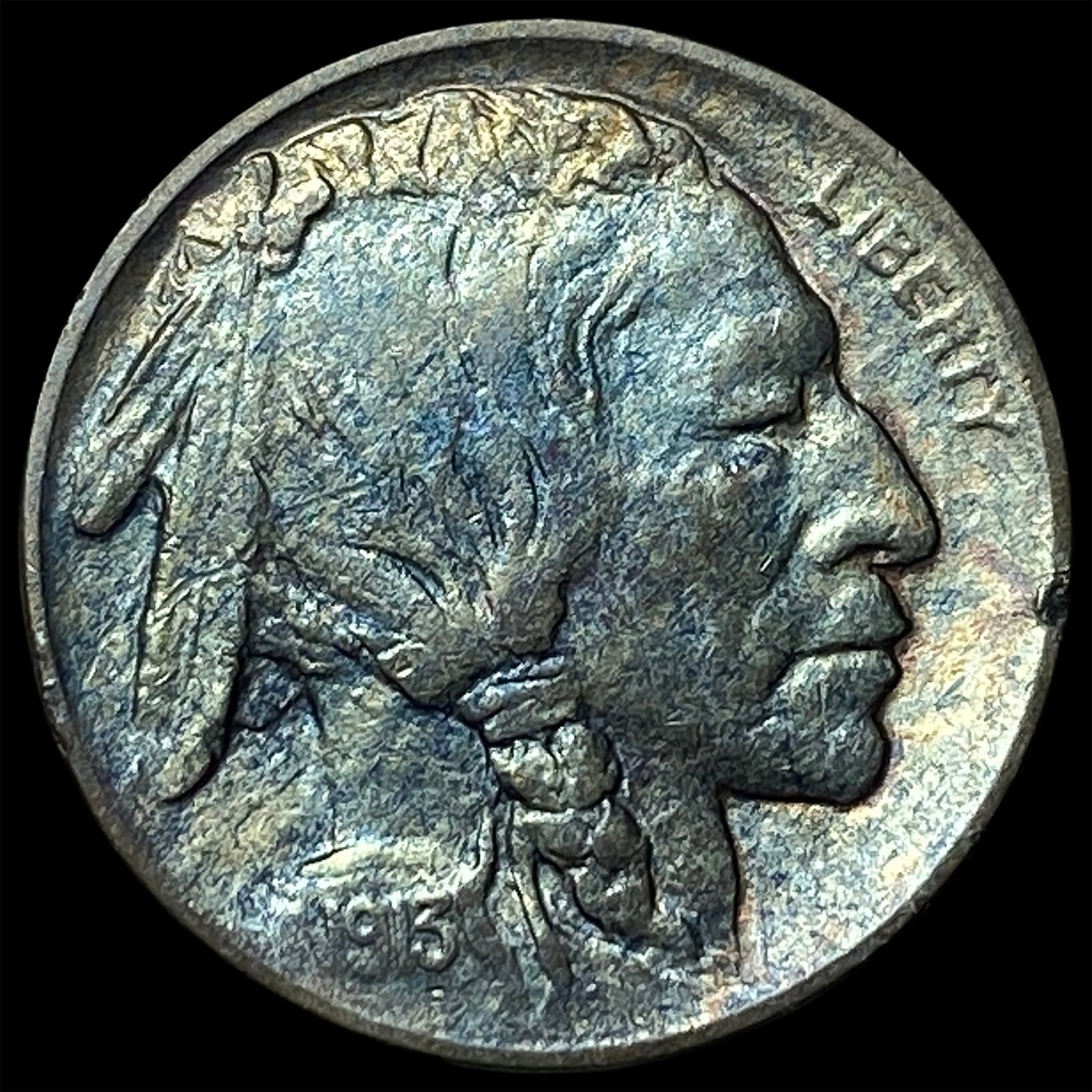 1913 Type 1 Buffalo Nickel CHOICE BU: 1913 Type 1 Buffalo Nickel CHOICE BU