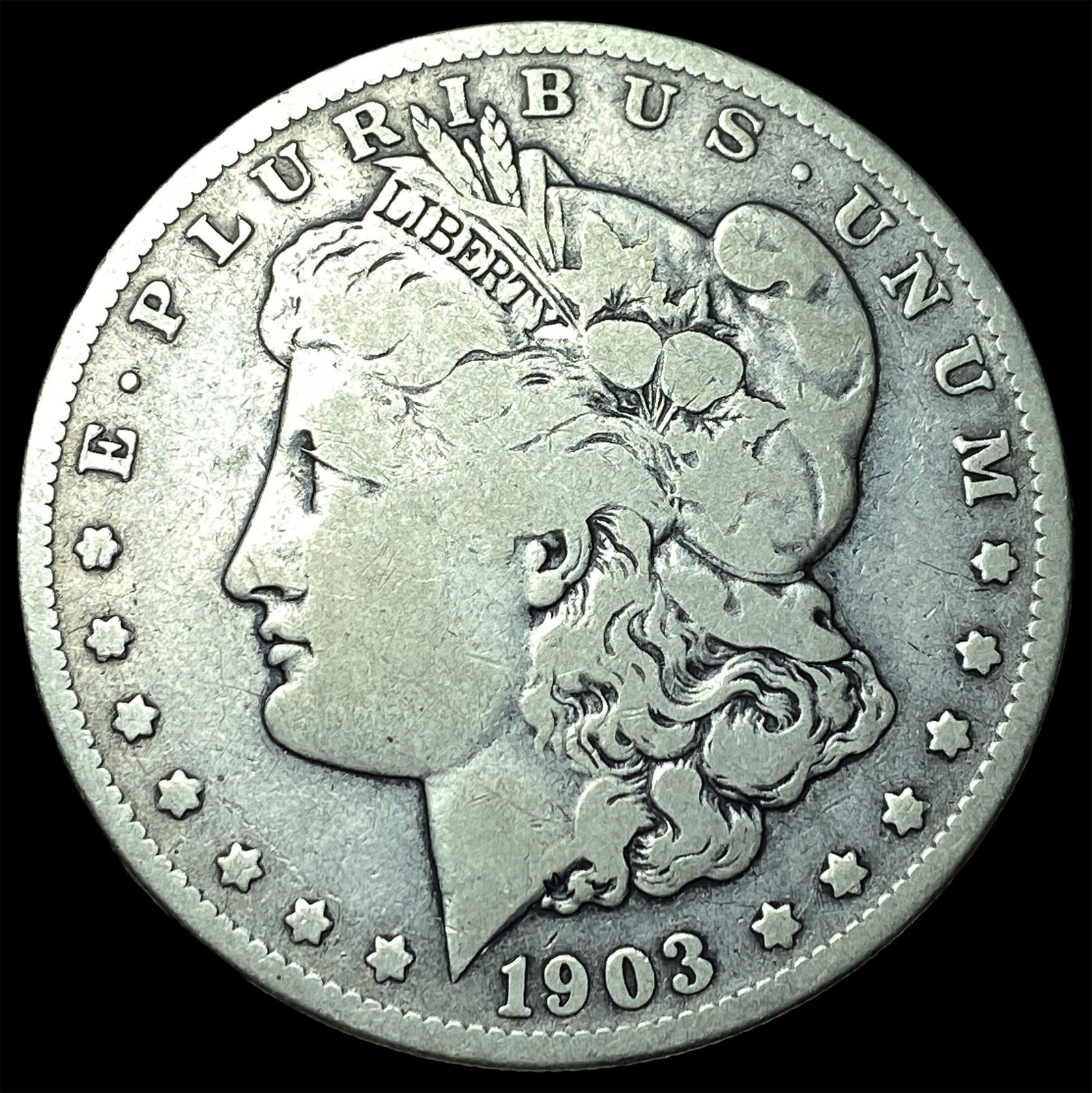 1903-S Silver Morgan Dollar NICELY CIRCULATED: 1903-S Silver Morgan Dollar NICELY CIRCULATED