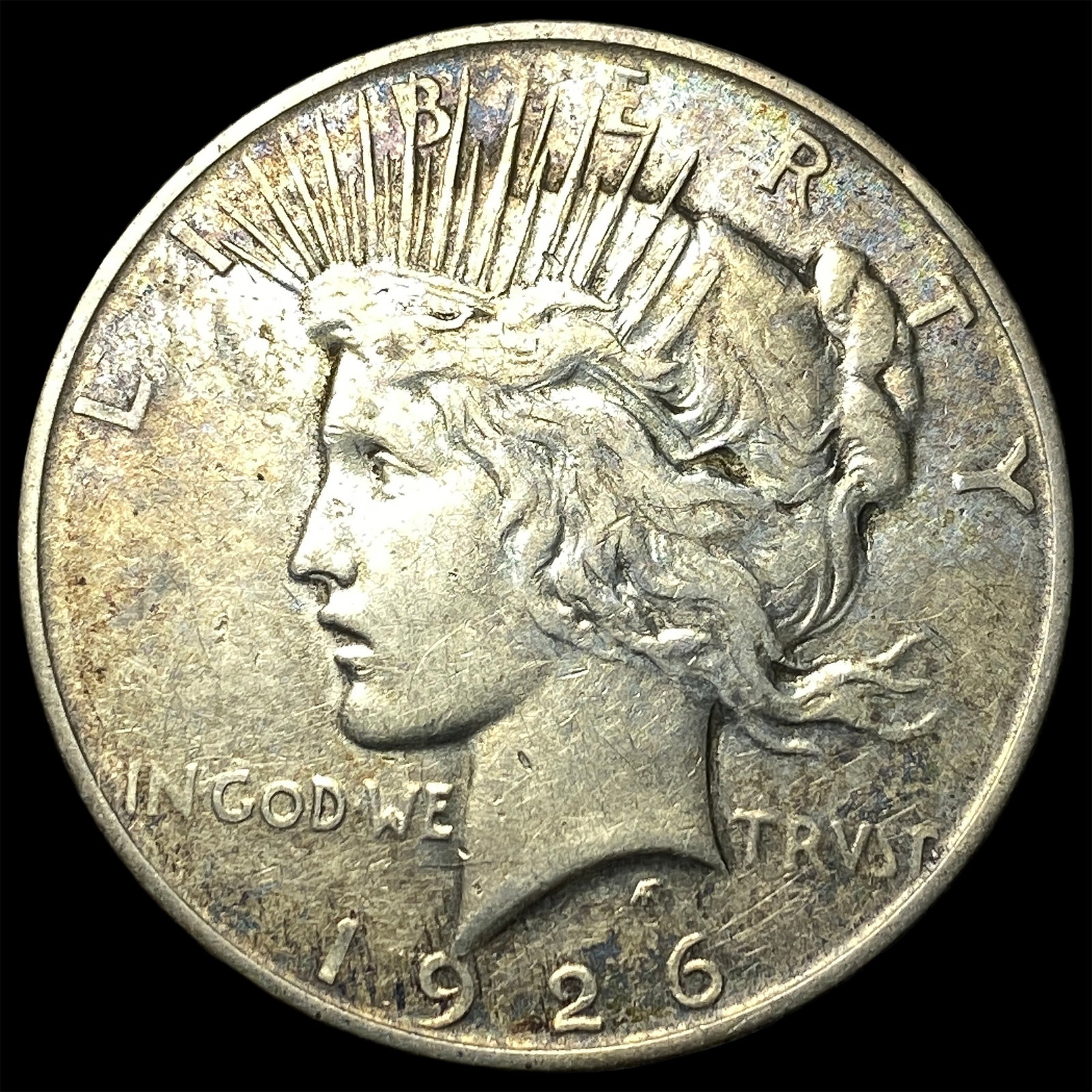 1926-D Silver Peace Dollar NEARLY UNCIRCULATED: 1926-D Silver Peace Dollar NEARLY UNCIRCULATED