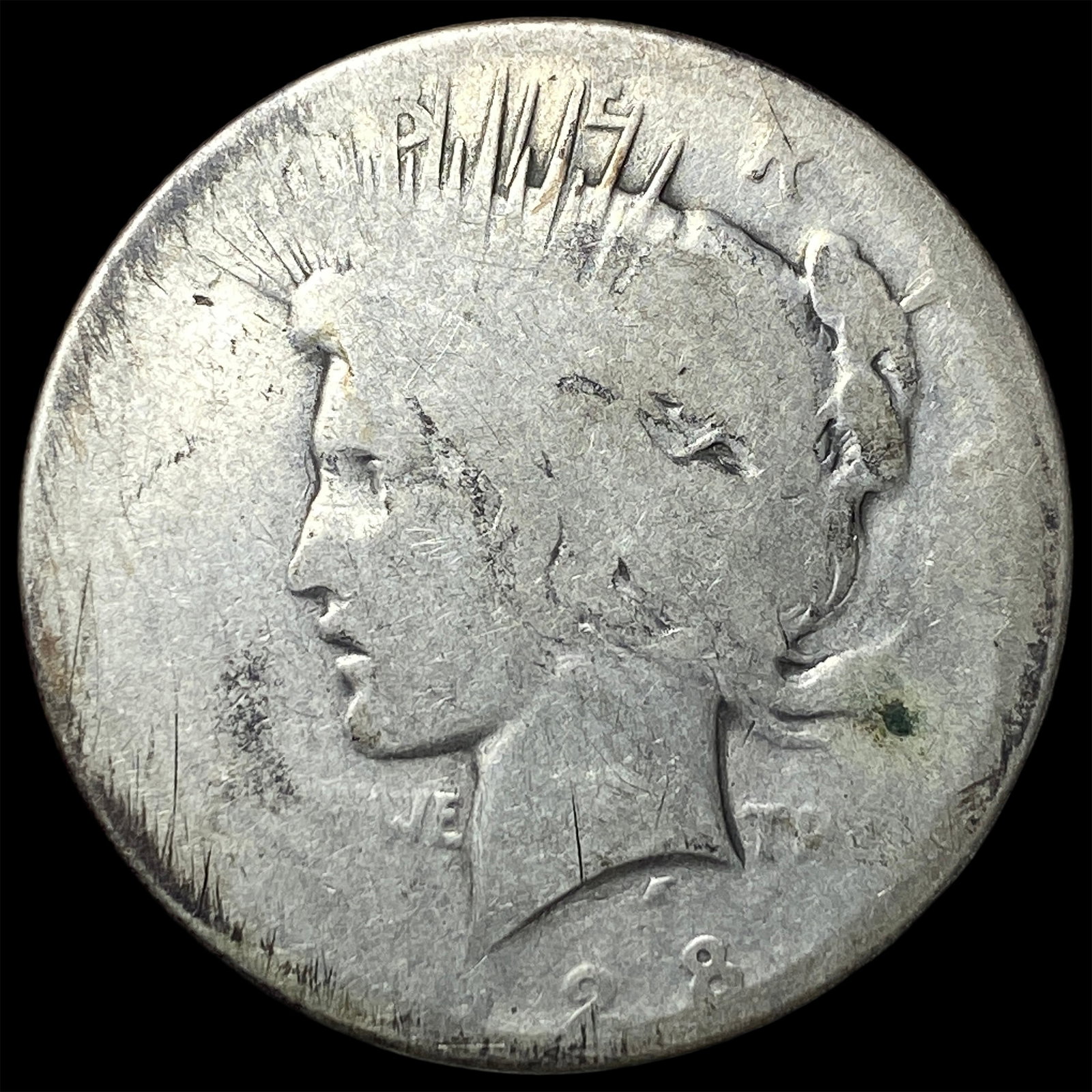 1928 Peace Silver Dollar NICELY CIRCULATED: 1928 Peace Silver Dollar NICELY CIRCULATED
