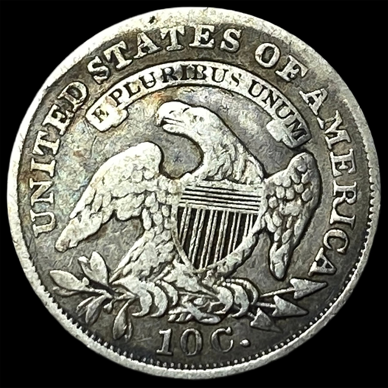 1835 Capped Bust Dime NICELY CIRCULATED - 2
