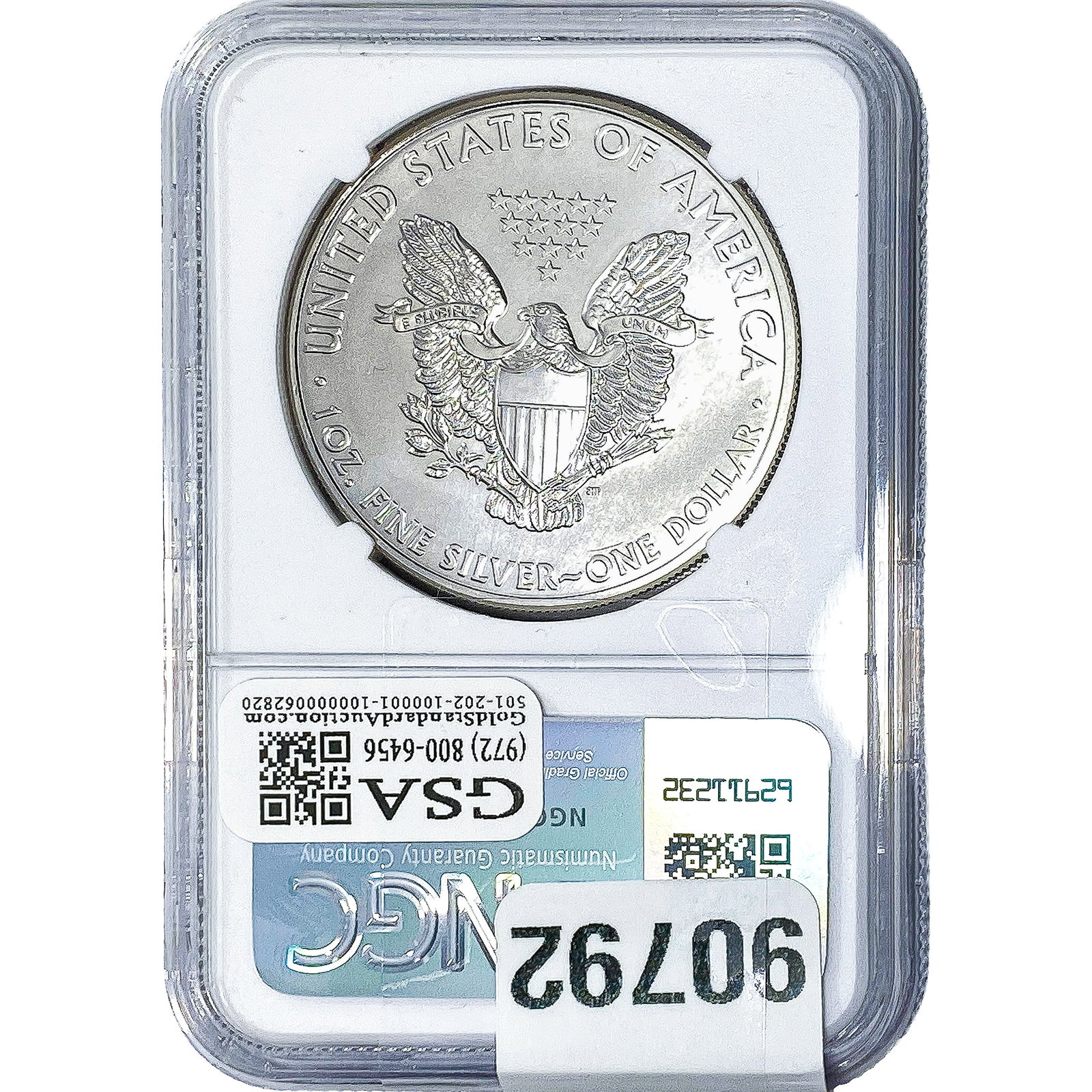 2011 Silver Eagle NGC MS69 - 2