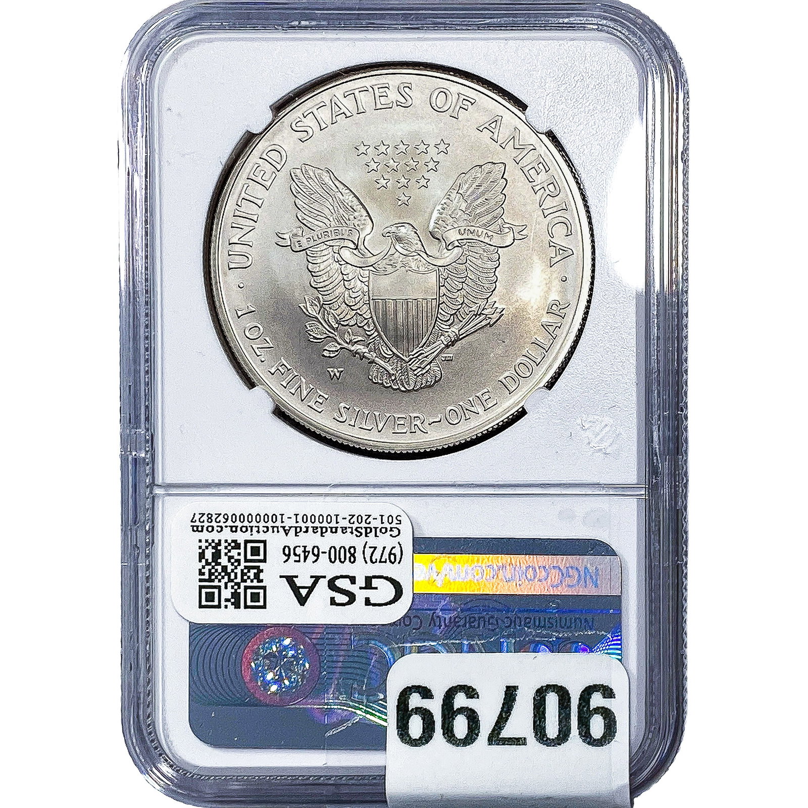 2008-W Silver Eagle NGC MS69 - 2
