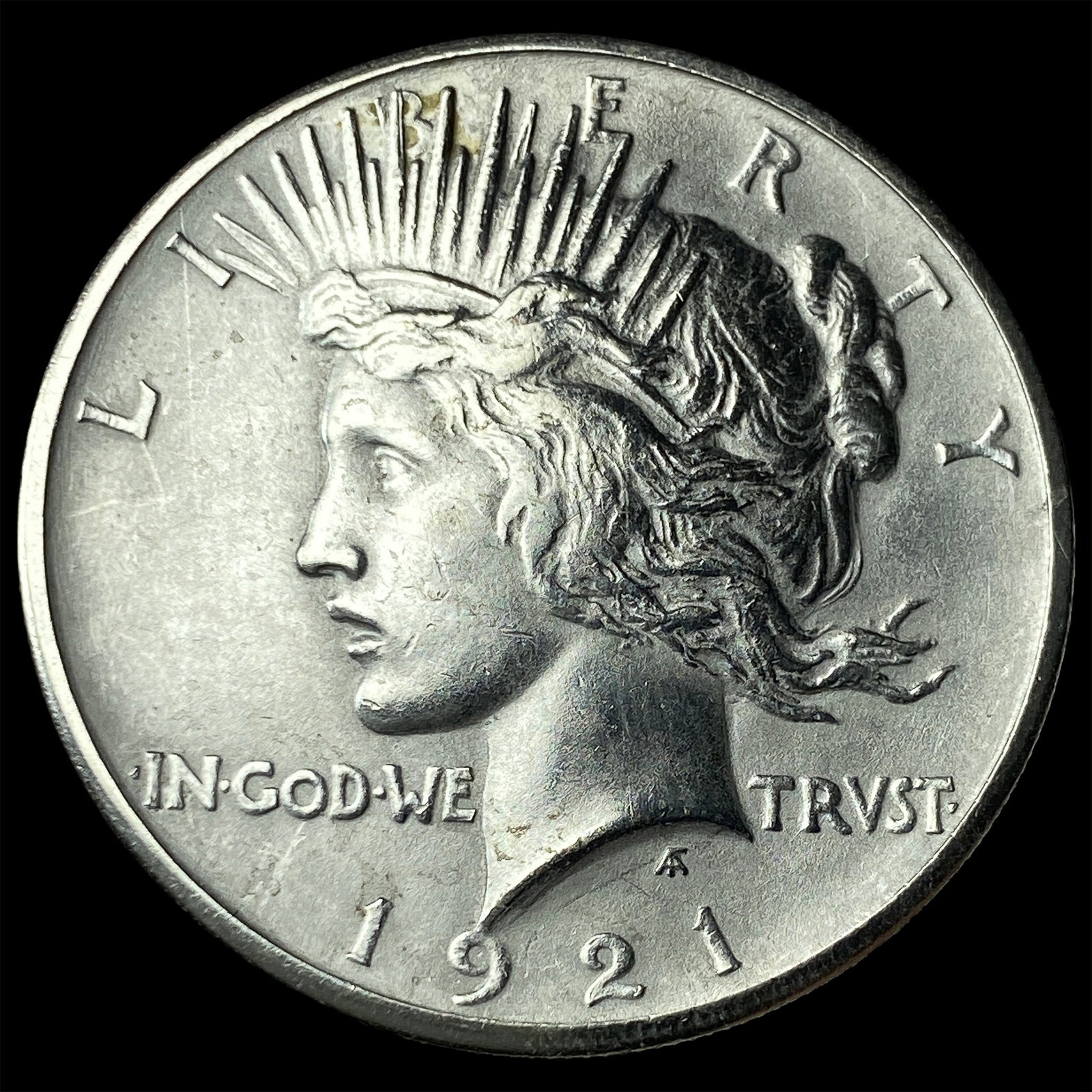 1921 Silver Peace Dollar UNCIRCULATED: 1921 Silver Peace Dollar UNCIRCULATED