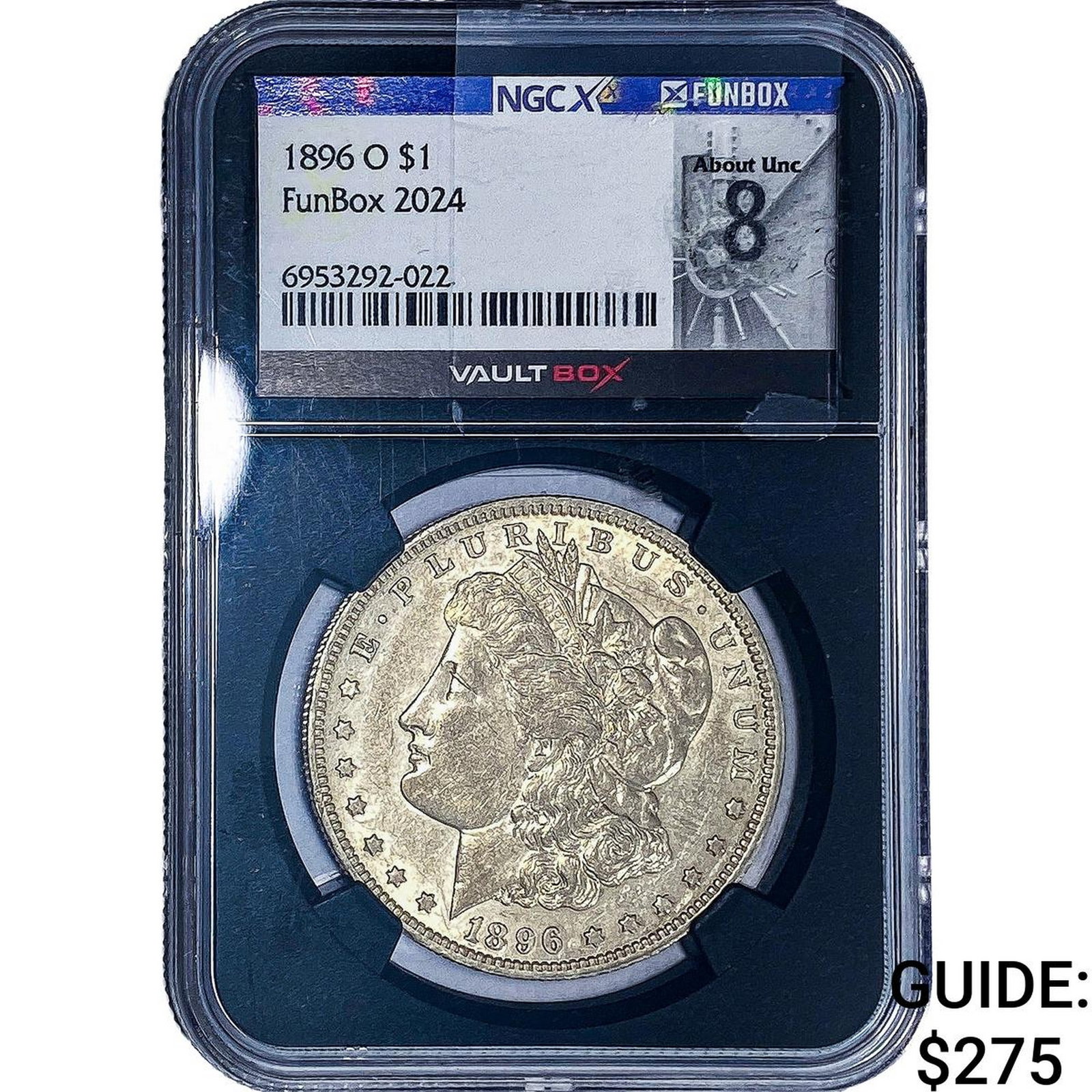 1896-O Morgan Silver Dollar NGC: 1896-O Morgan Silver Dollar NGC