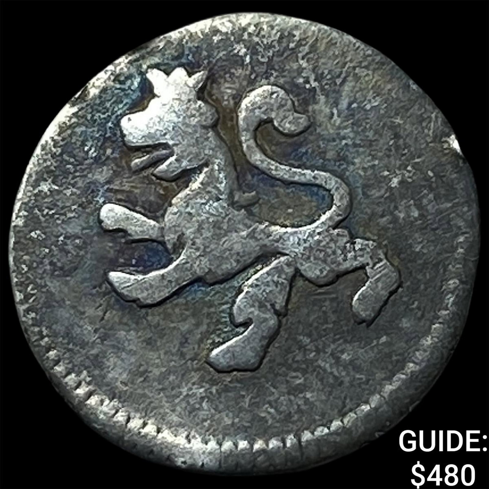 1817 Chikle Silver 1/2 Real Toned (1 of 2)