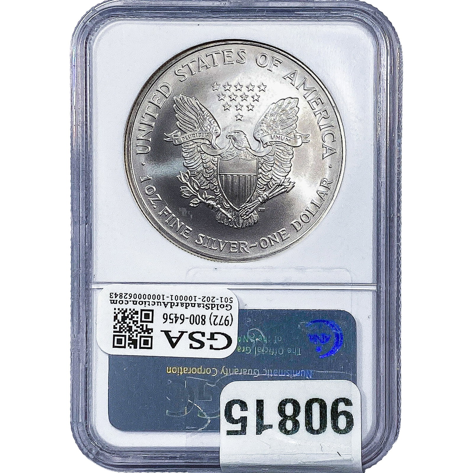 2007 Silver Eagle NGC MS69 - 2