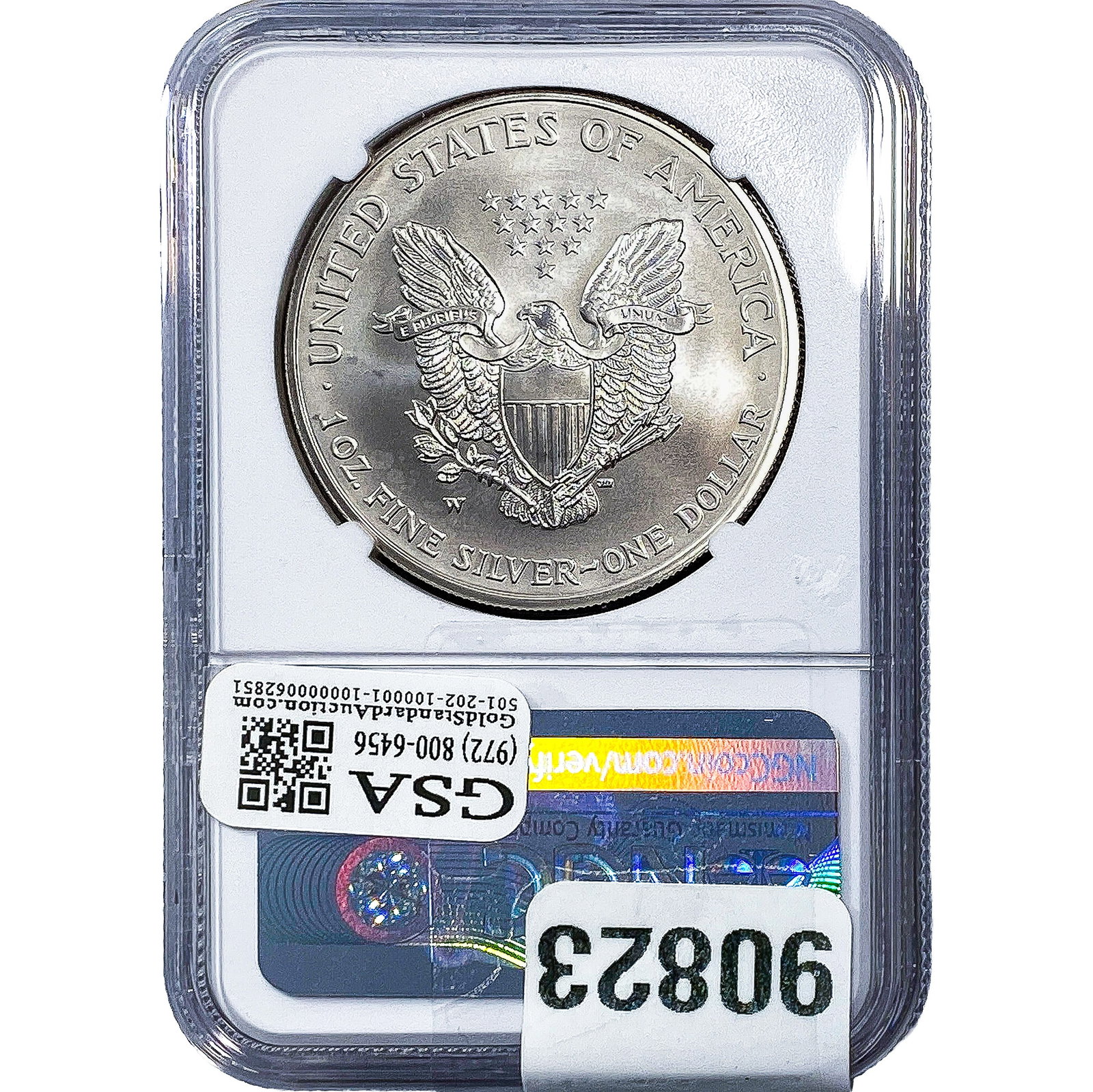 2008-W Silver Eagle NGC MS69 - 2