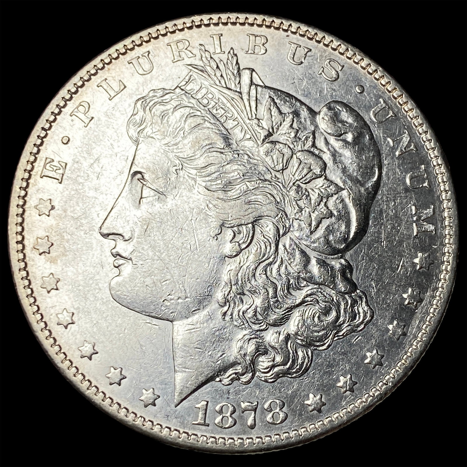 1878-S Silver Morgan Dollar UNCIRCULATED: 1878-S Silver Morgan Dollar UNCIRCULATED