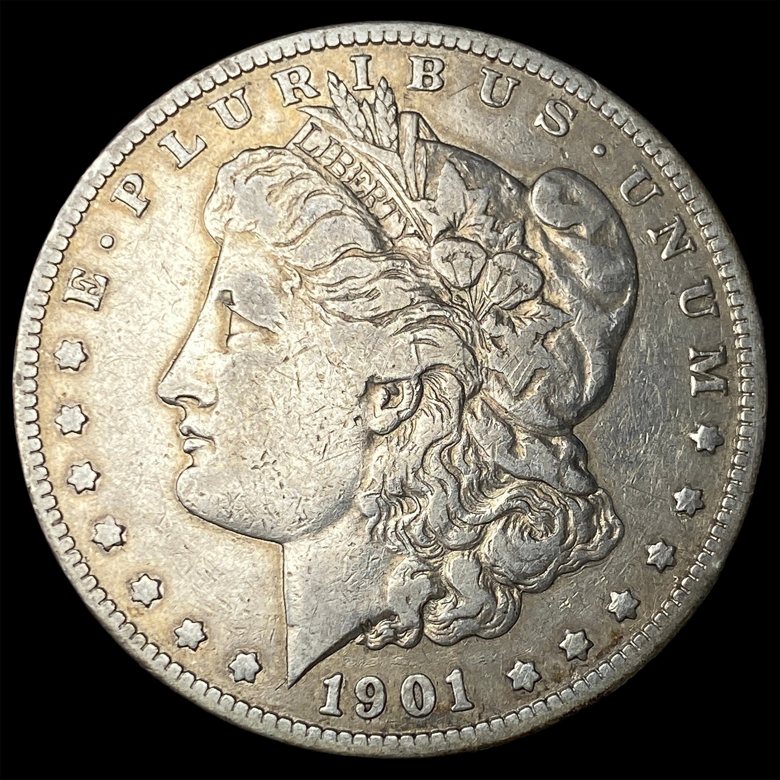 1901-S Silver Morgan Dollar LIGHTLY CIRCULATED (1 of 2)