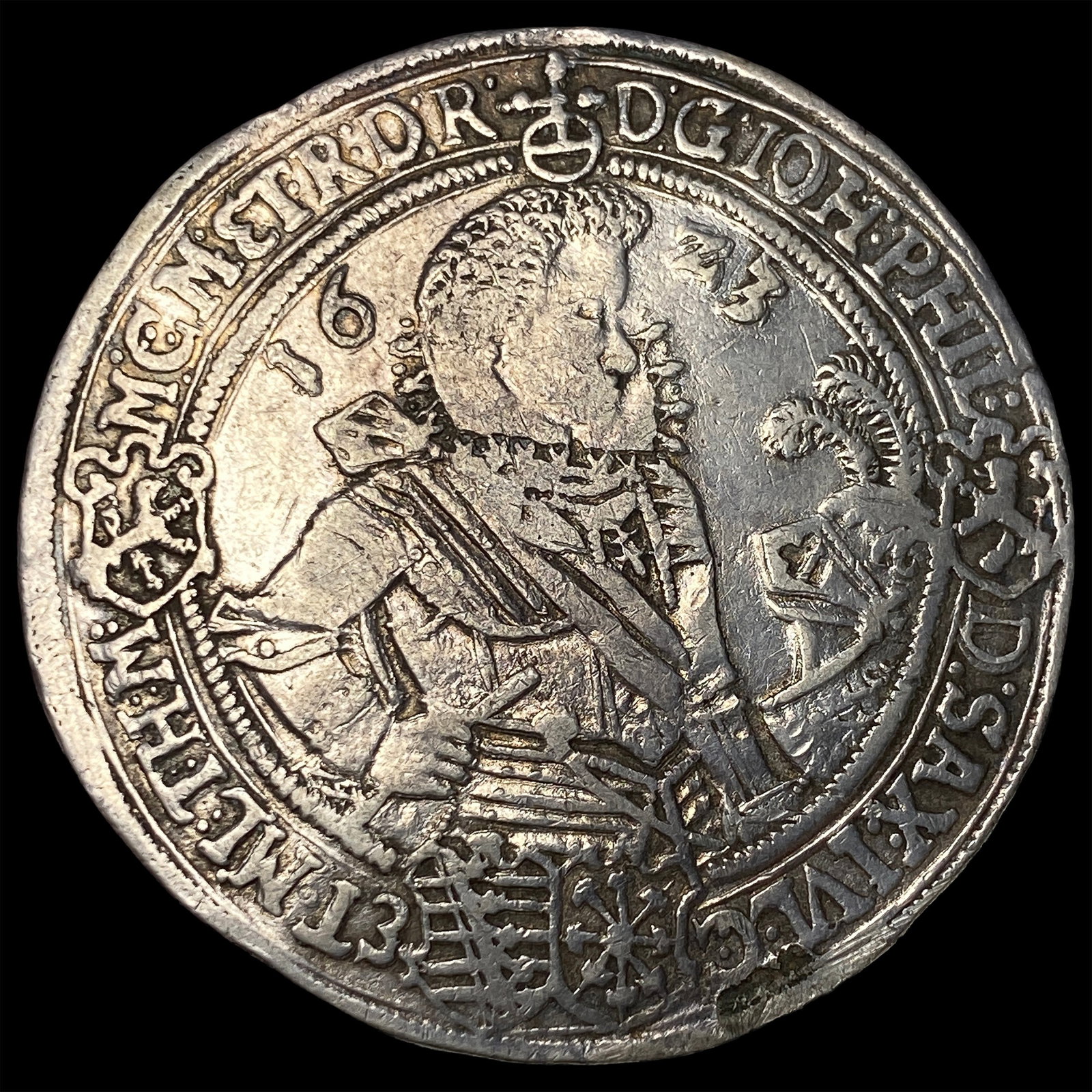 1613 Silver Thaler Brunswick-Wolfenb NEARLY UNCIRCULATED: 1613 Silver Thaler Brunswick-Wolfenb NEARLY UNCIRCULATED