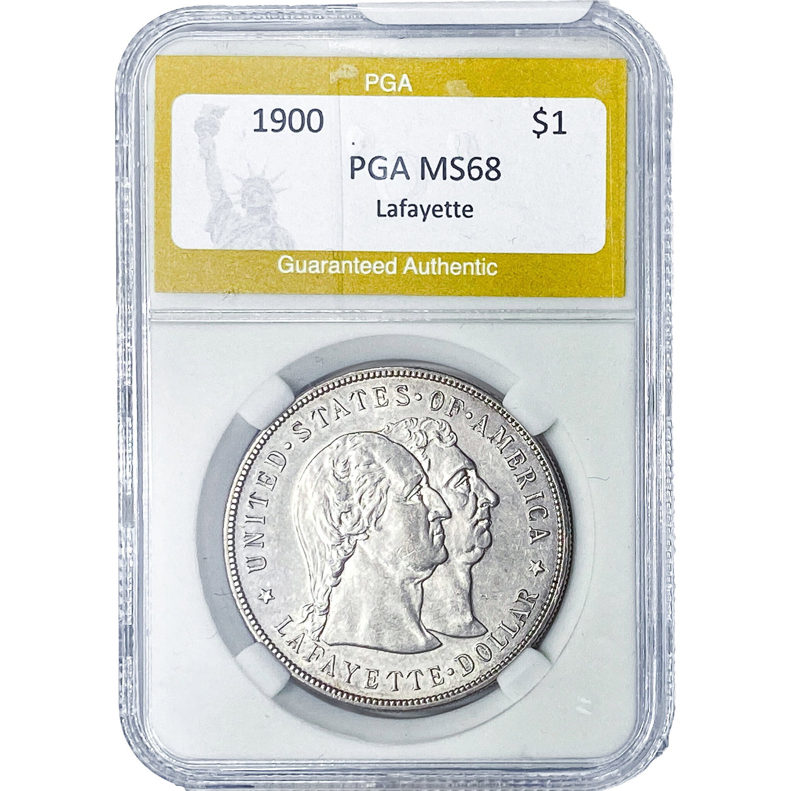 1900 Lafayette Silver Dollar PGA MS68 (1 of 2)