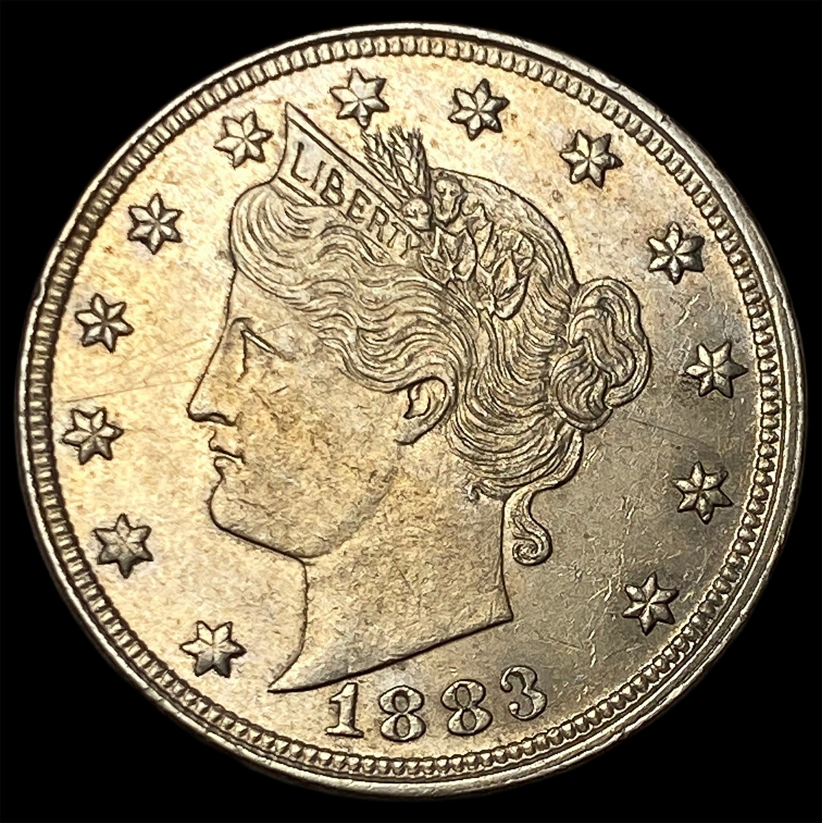 1883 Liberty Head Nickel No Cents UNCIRCULATED: 1883 Liberty Head Nickel No Cents UNCIRCULATED