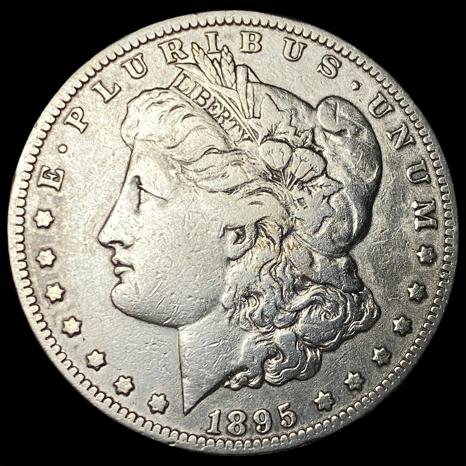 1895-O Silver Morgan Dollar LIGHTLY CIRCULATED: 1895-O Silver Morgan Dollar LIGHTLY CIRCULATED