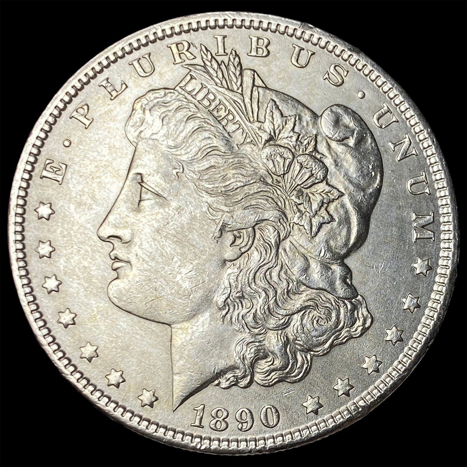 1890 Morgan Silver Dollar CLOSELY UNCIRCULATED (1 of 2)