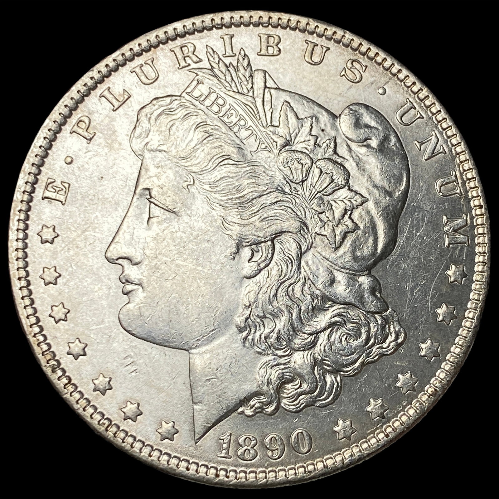 1890-S Silver Morgan Dollar UNCIRCULATED: 1890-S Silver Morgan Dollar UNCIRCULATED