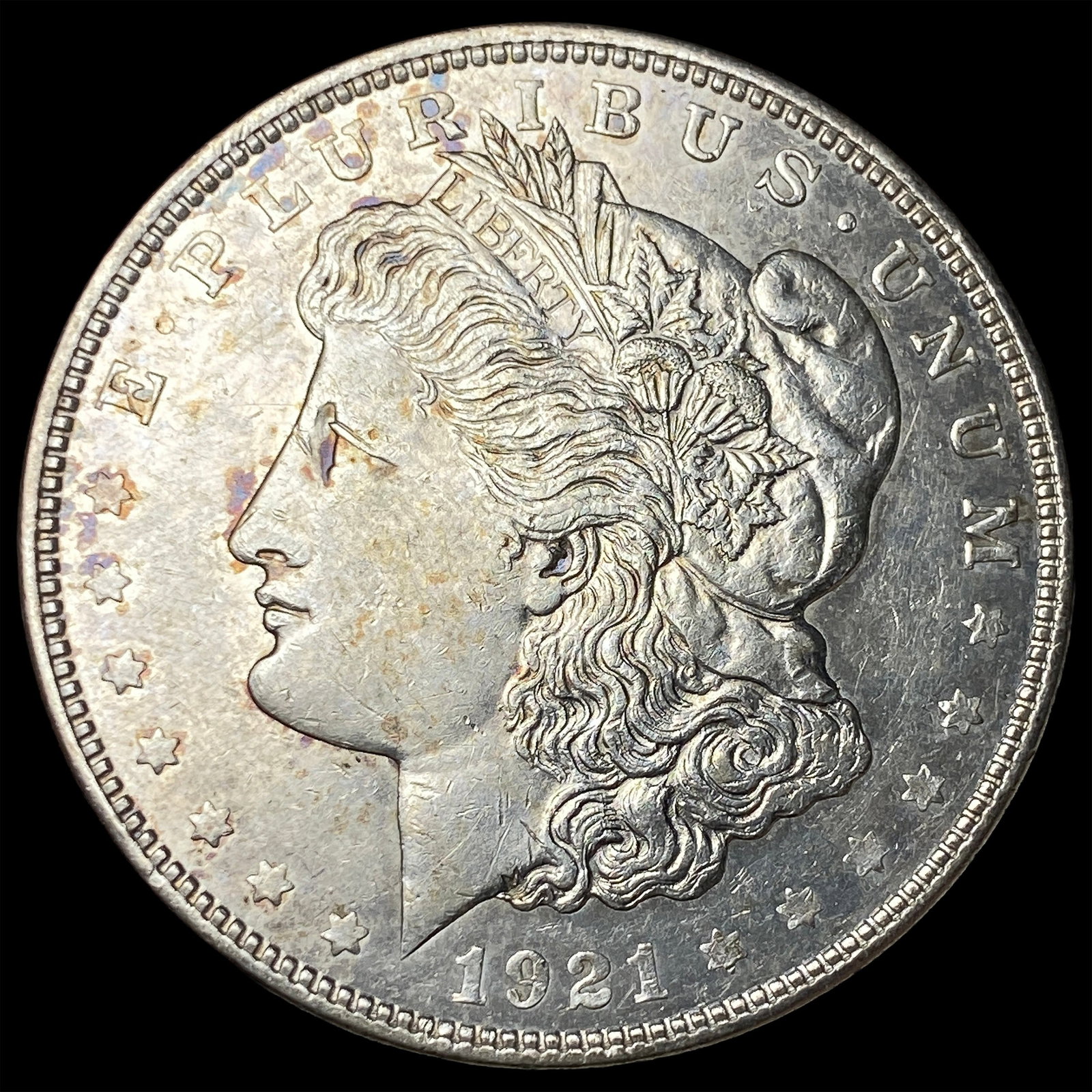 1921 Silver Morgan Dollar CLOSELY UNCIRCULATED: 1921 Silver Morgan Dollar CLOSELY UNCIRCULATED