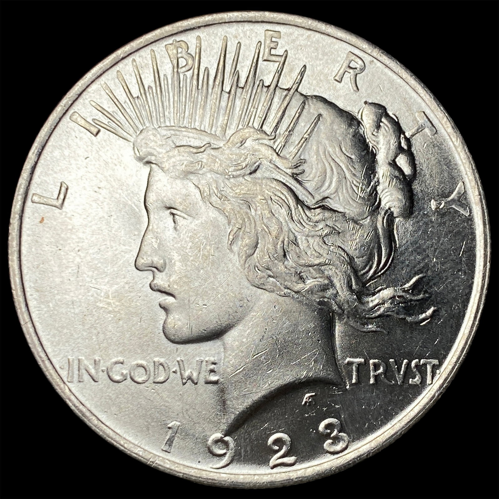 1923 Silver Peace Dollar CHOICE BU: 1923 Silver Peace Dollar CHOICE BU