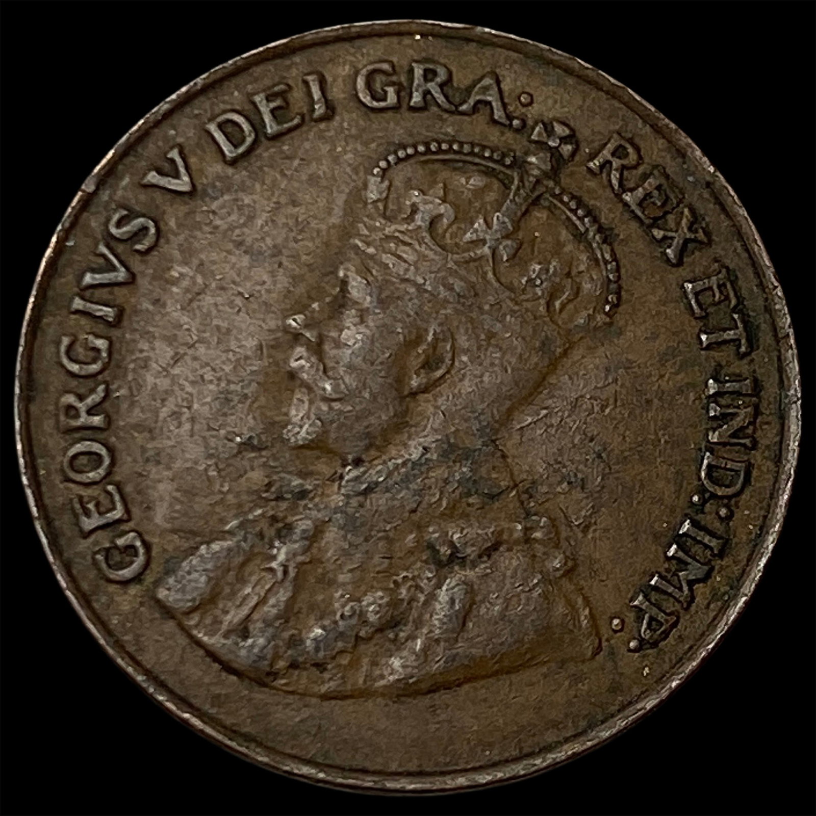 1923 Canada Bronze 1 Cent ABOUT UNCIRCULATED: 1923 Canada Bronze 1 Cent ABOUT UNCIRCULATED