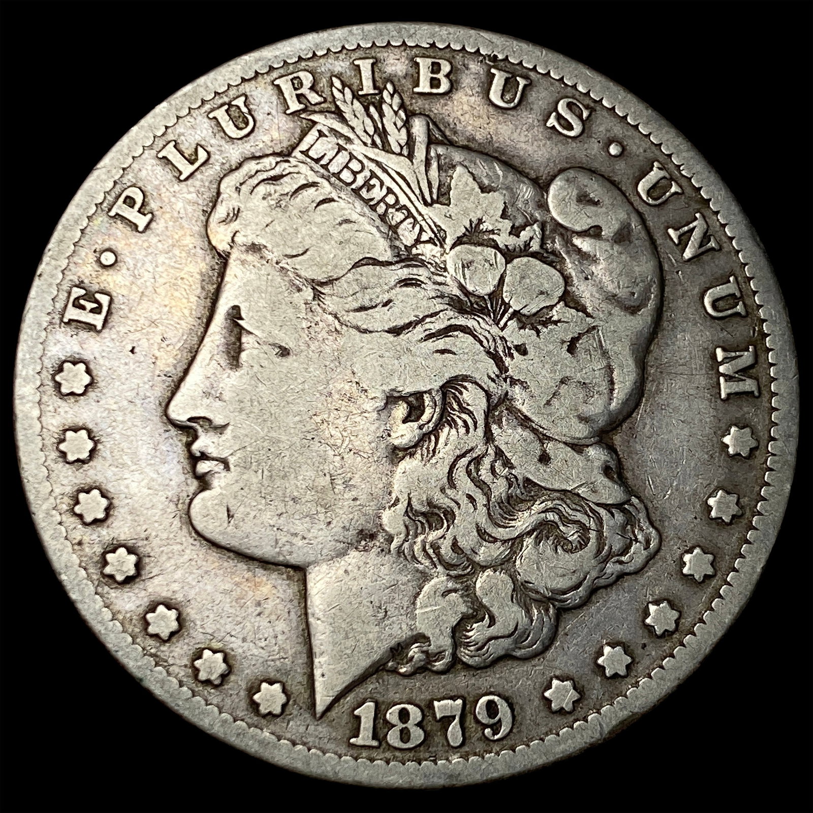 1879-CC Silver Morgan Dollar NICELY CIRCULATED: 1879-CC Silver Morgan Dollar NICELY CIRCULATED