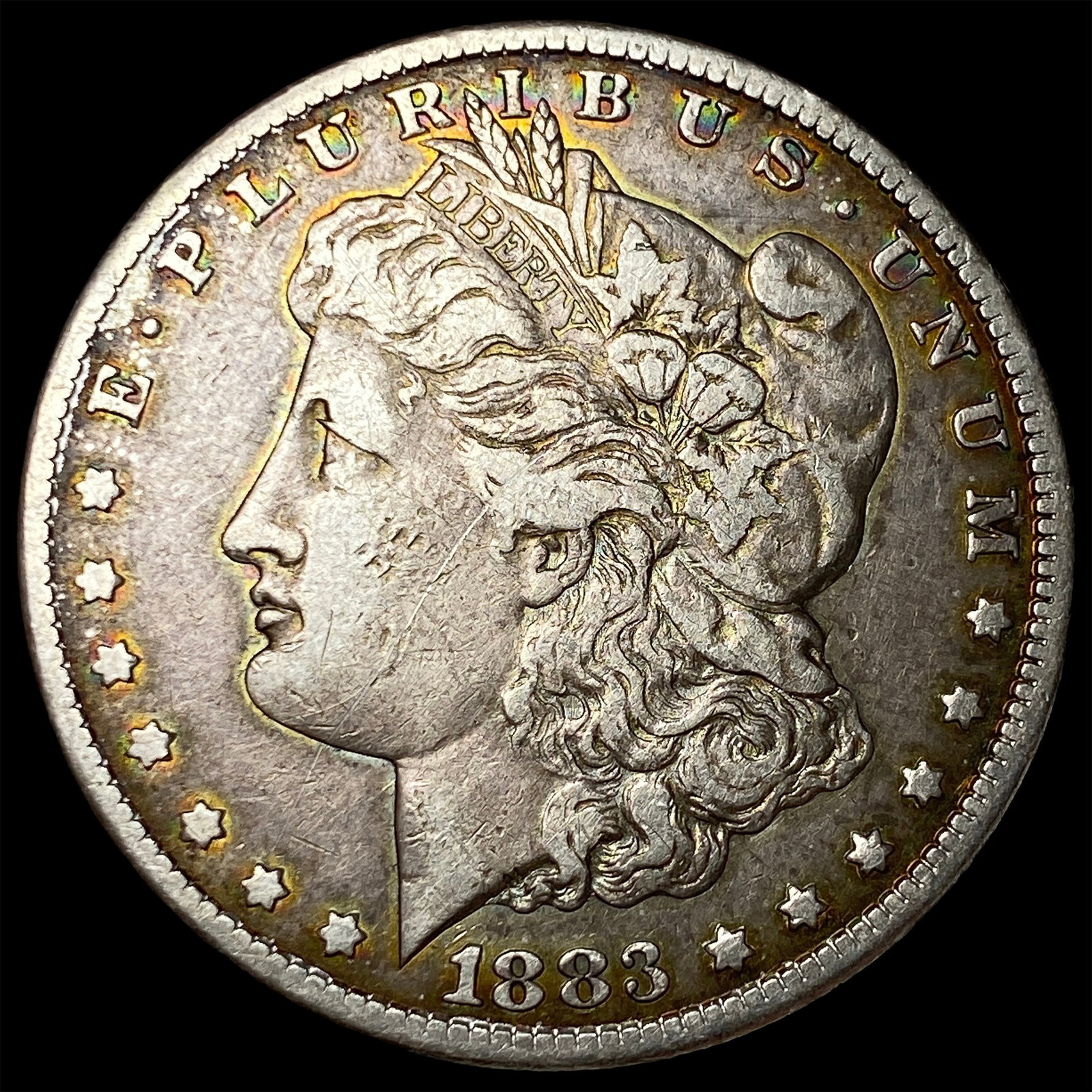 1883-CC Silver Morgan Dollar NEARLY UNCIRCULATED: 1883-CC Silver Morgan Dollar NEARLY UNCIRCULATED