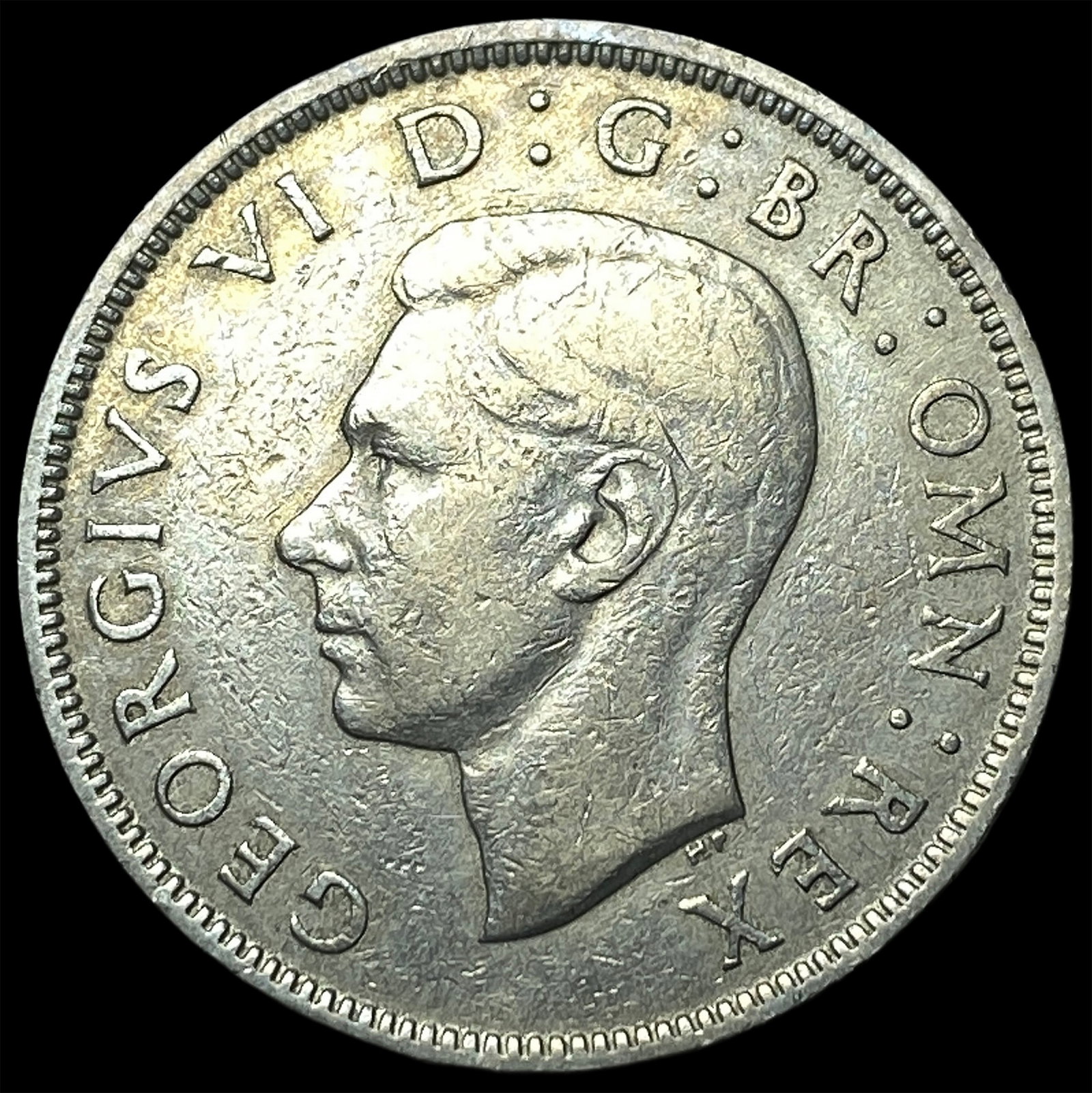 1949 Great Britain SIlver 2 Shilling: 1949 Great Britain SIlver 2 Shilling