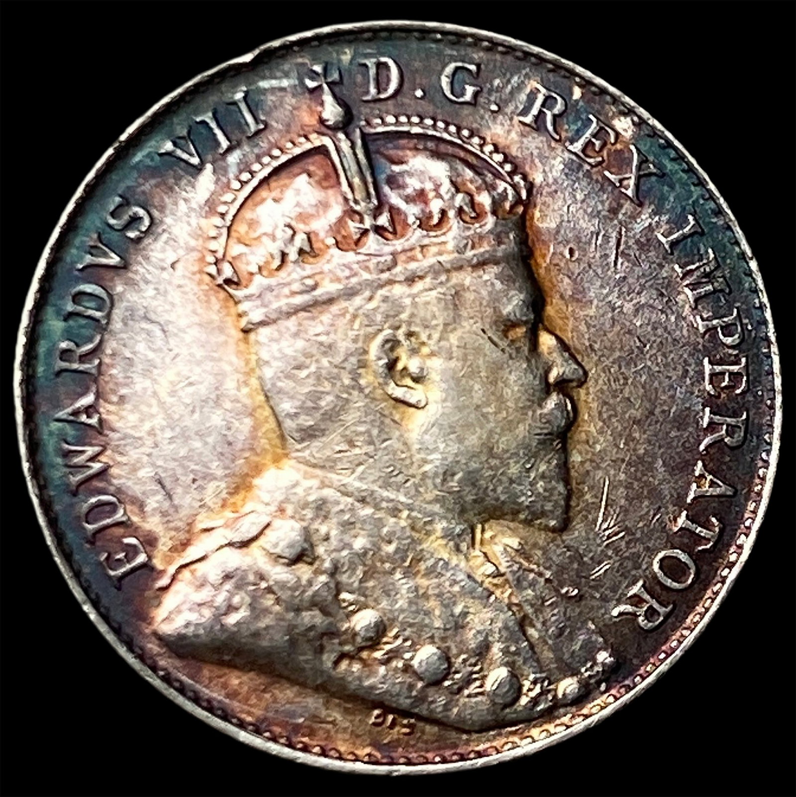 1903 Canada Silver 10 Cents H Mint Mark CHOICE AU: 1903 Canada Silver 10 Cents H Mint Mark CHOICE AU