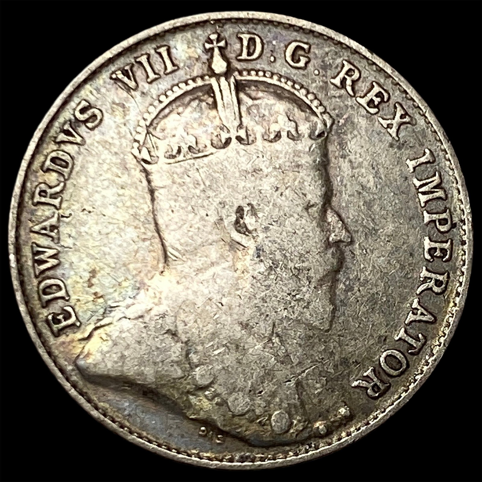 1904 Newfoundland Silver 10 Cents H LIGHTLY CIRCULATED: 1904 Newfoundland Silver 10 Cents H LIGHTLY CIRCULATED