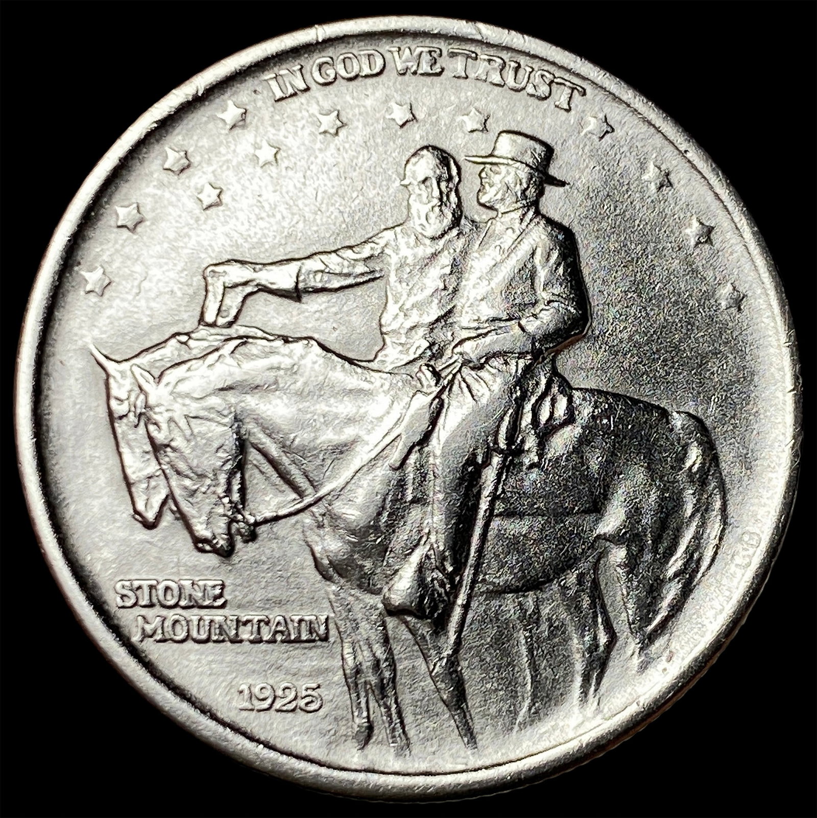 1925 Stone Mountain Silver Half Dollar GEM BU (1 of 2)