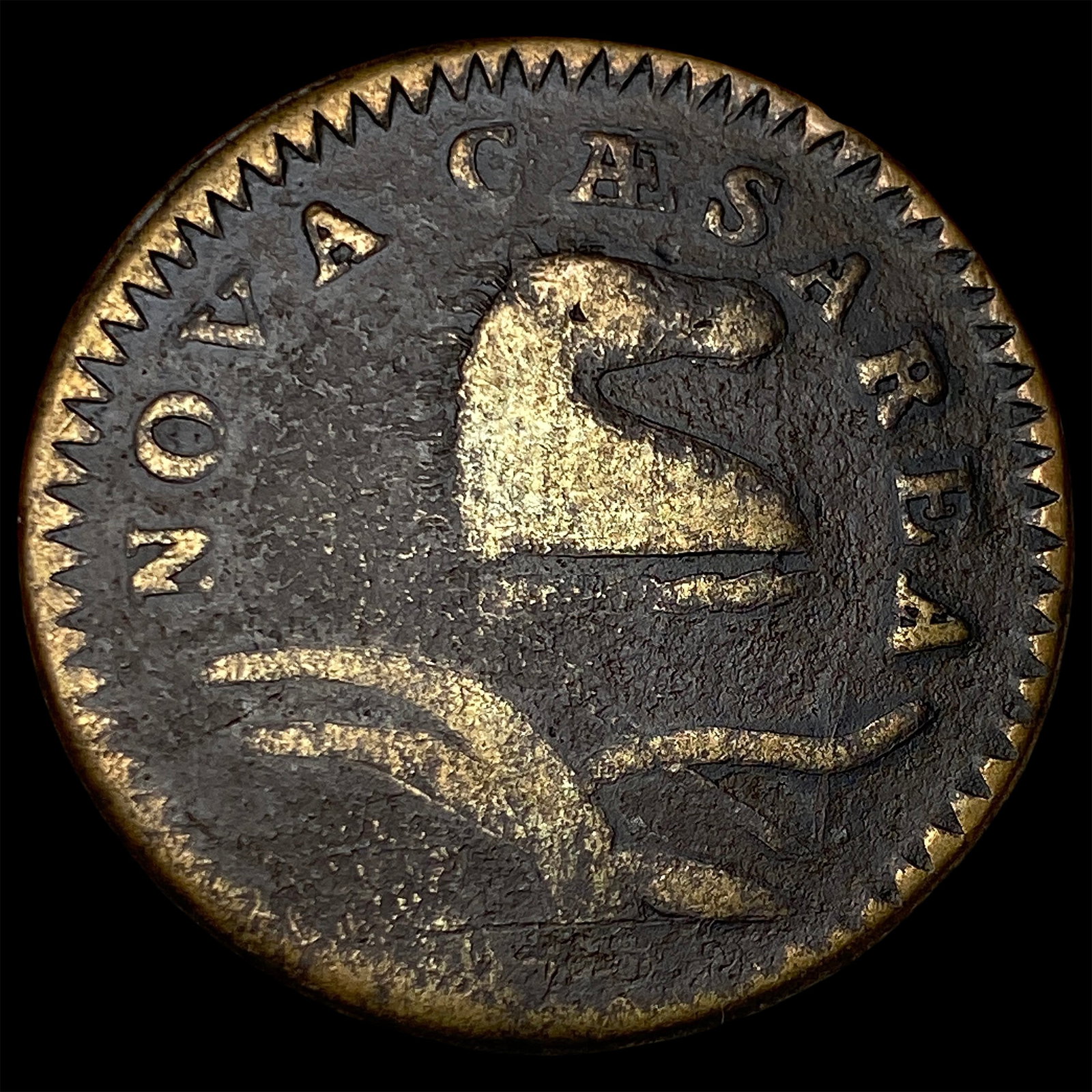 1787 New Jersey Copper Coin LIGHTLY CIRCULATED (1 of 2)