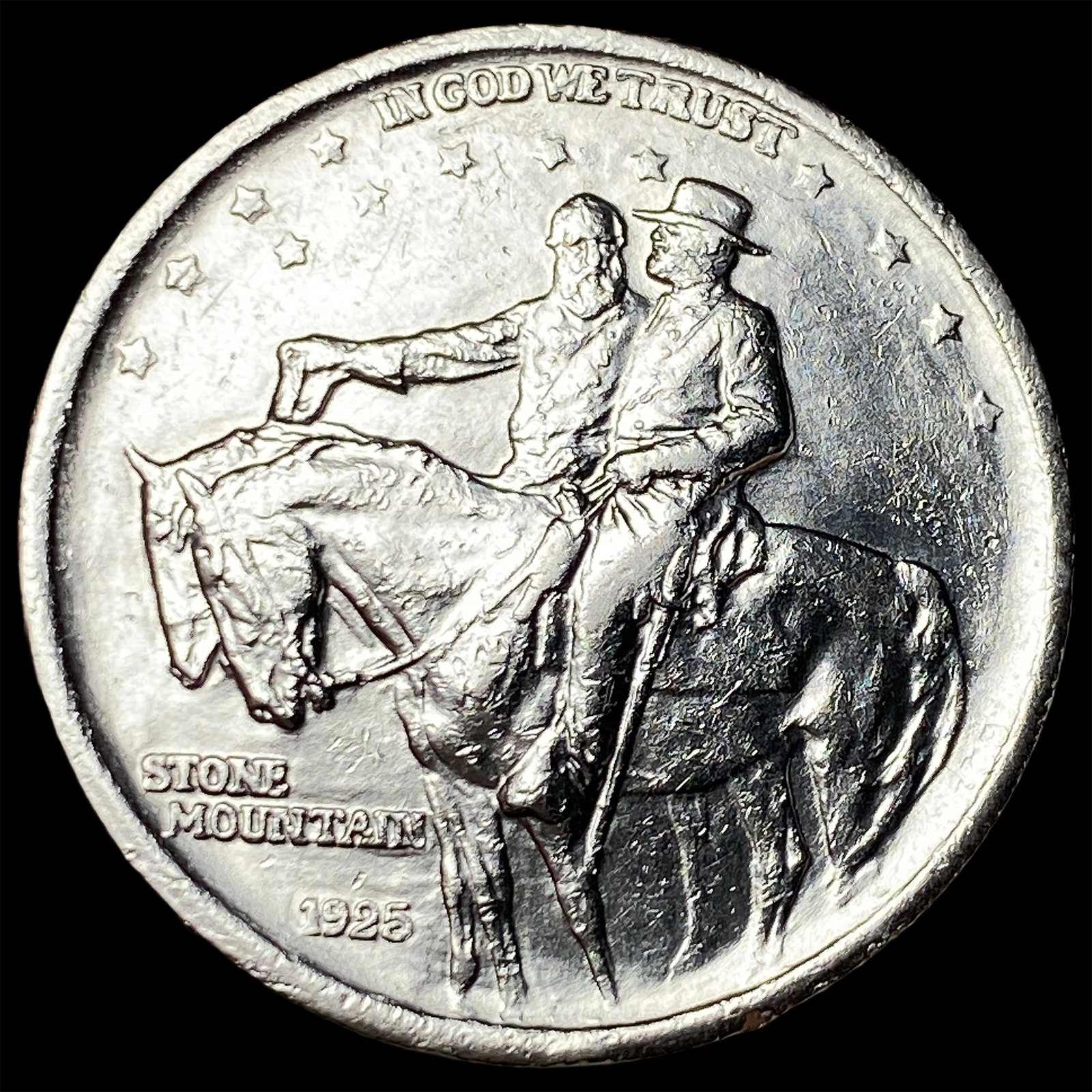 1925 Stone Mountain Silver Half Dollar GEM BU (1 of 2)