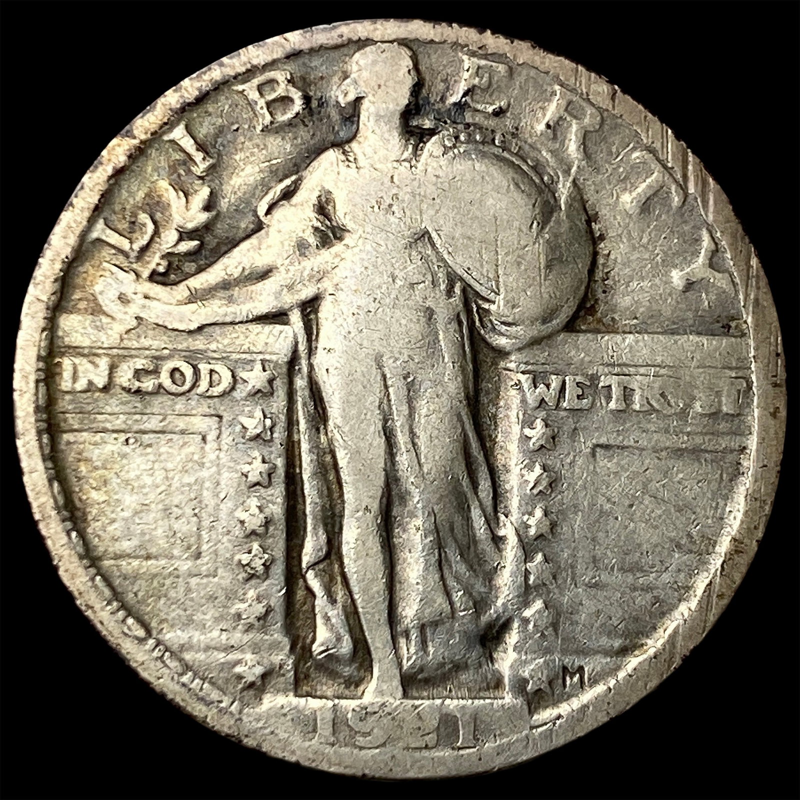 1927 Standing Liberty Quarter LIGHTLY CIRCULATED (1 of 2)
