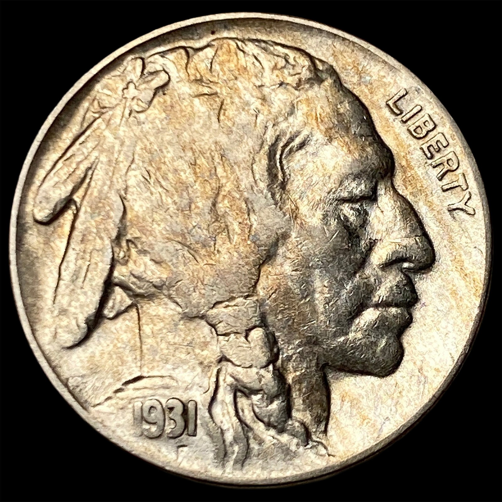 1931-S Buffalo Nickel CHOICE AU: 1931-S Buffalo Nickel CHOICE AU