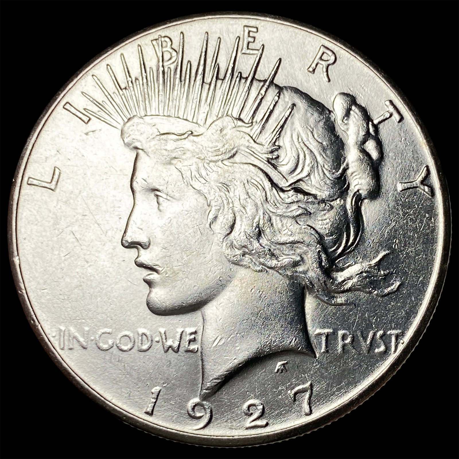 1927-S Silver Peace Dollar UNCIRCULATED: 1927-S Silver Peace Dollar UNCIRCULATED