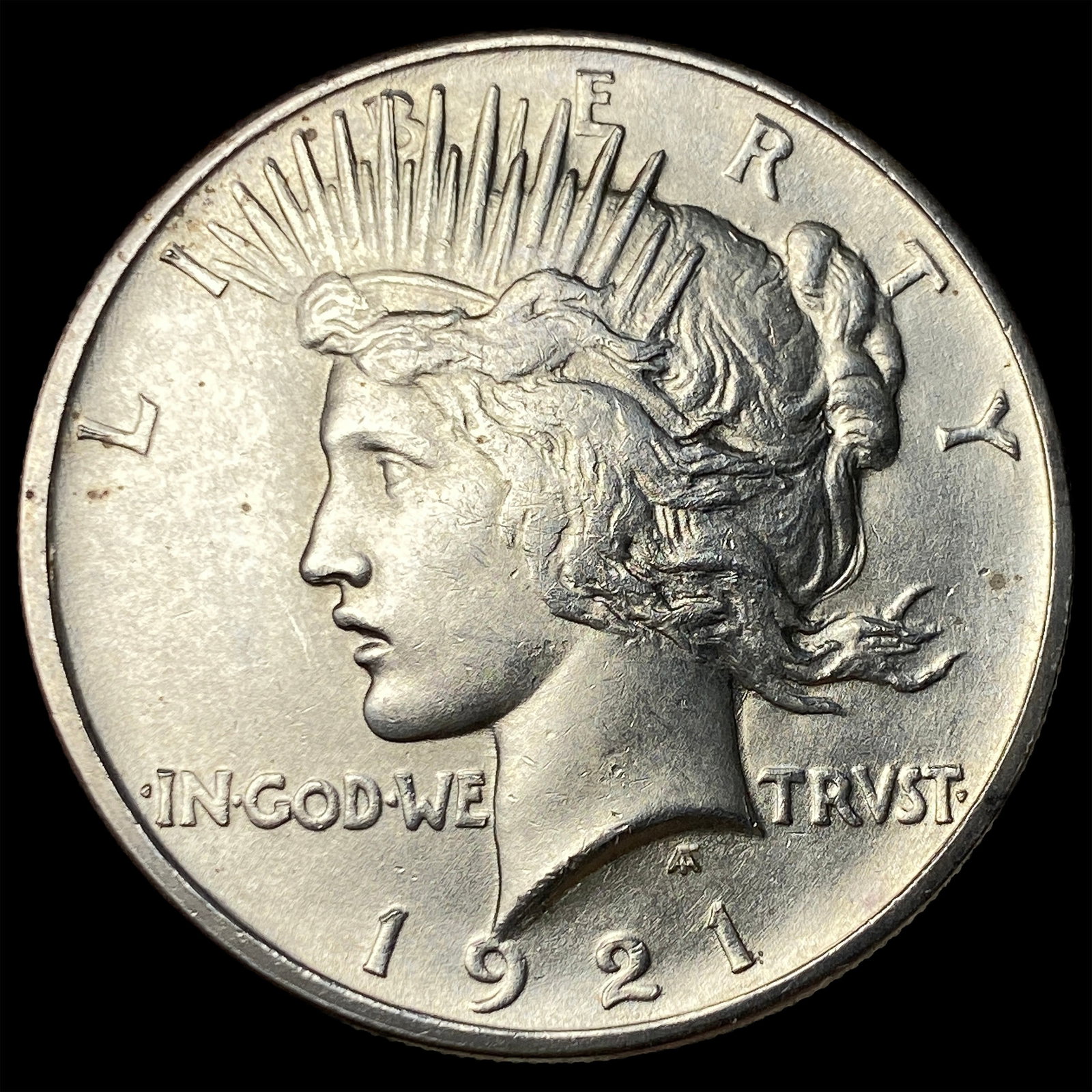 1921 Silver Peace Dollar UNCIRCULATED: 1921 Silver Peace Dollar UNCIRCULATED