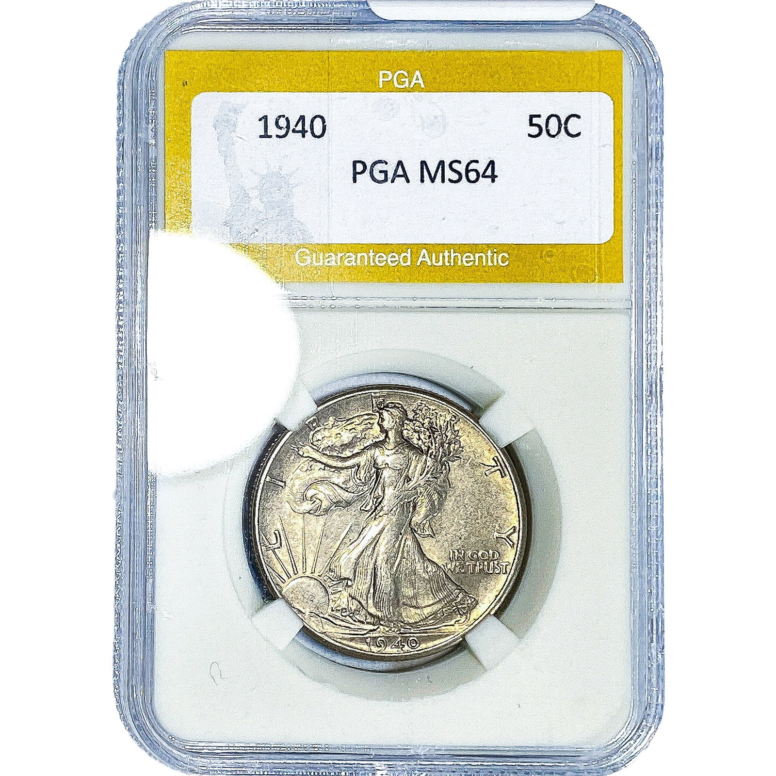 1940 Walking Liberty Half Dollar PGA MS64 (1 of 2)
