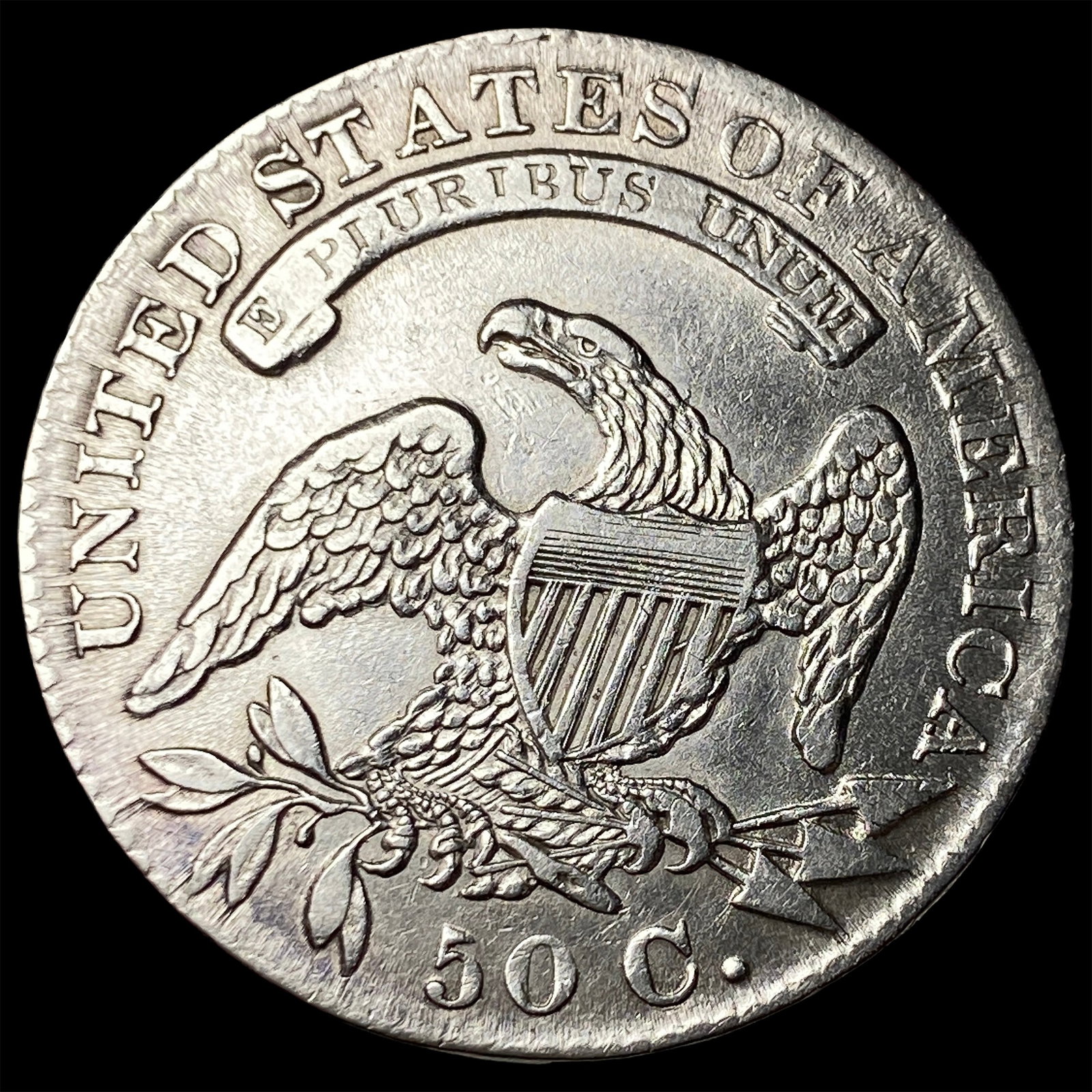 1832 Capped Bust Half Dollar CLOSELY UNCIRCULATED - 2