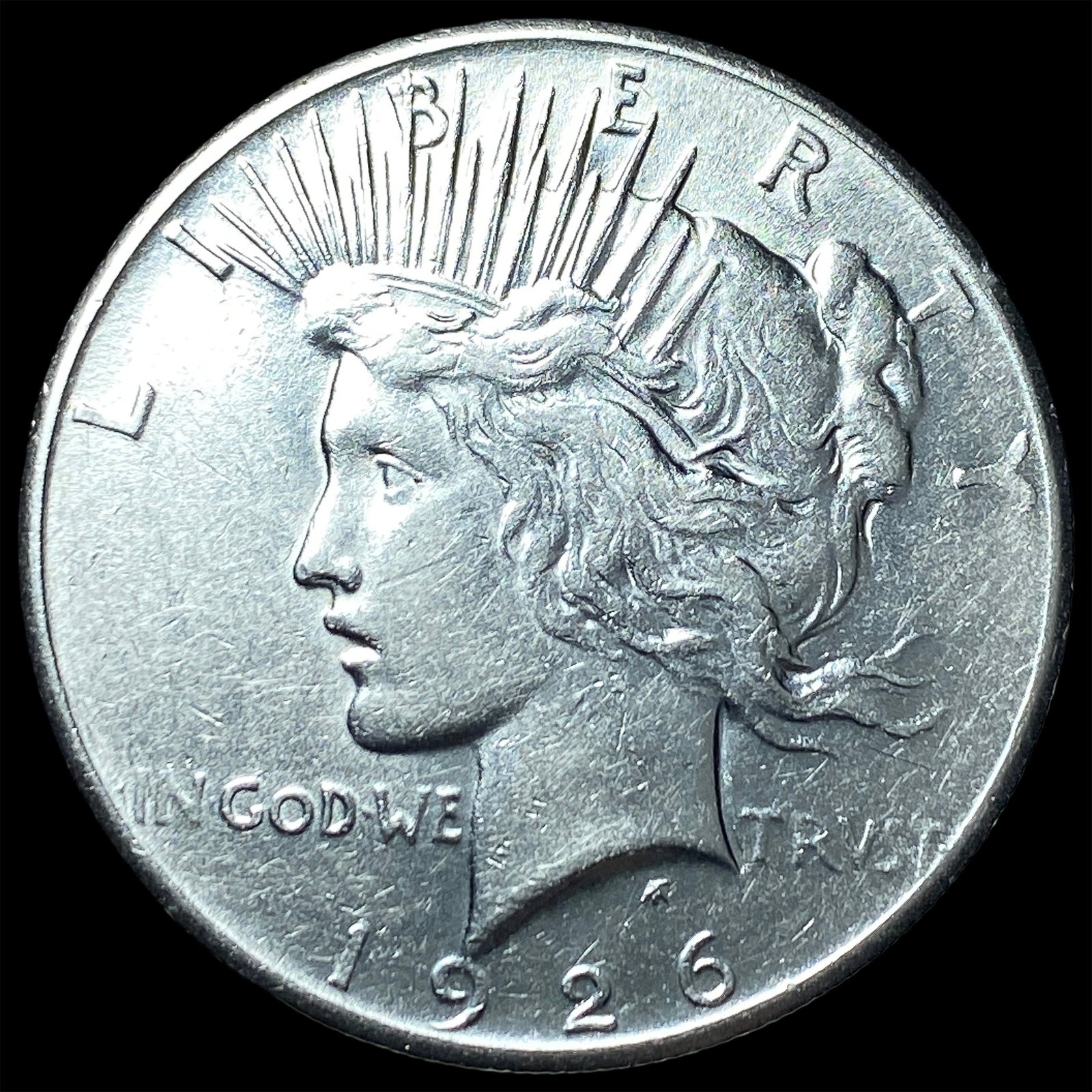 1926 Peace Silver Dollar CLOSELY UNCIRCULATED: 1926 Peace Silver Dollar CLOSELY UNCIRCULATED