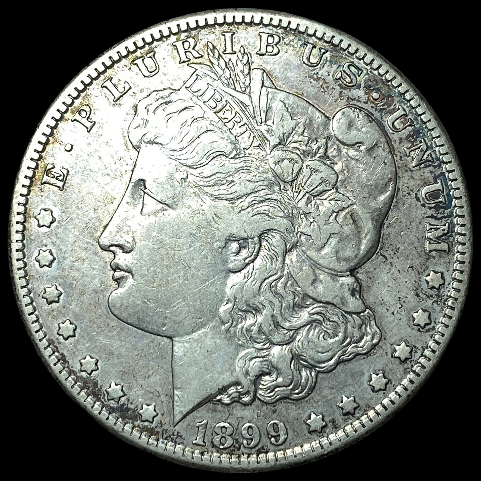 1899-S Silver Morgan Dollar NEARLY UNCIRCULATED: 1899-S Silver Morgan Dollar NEARLY UNCIRCULATED