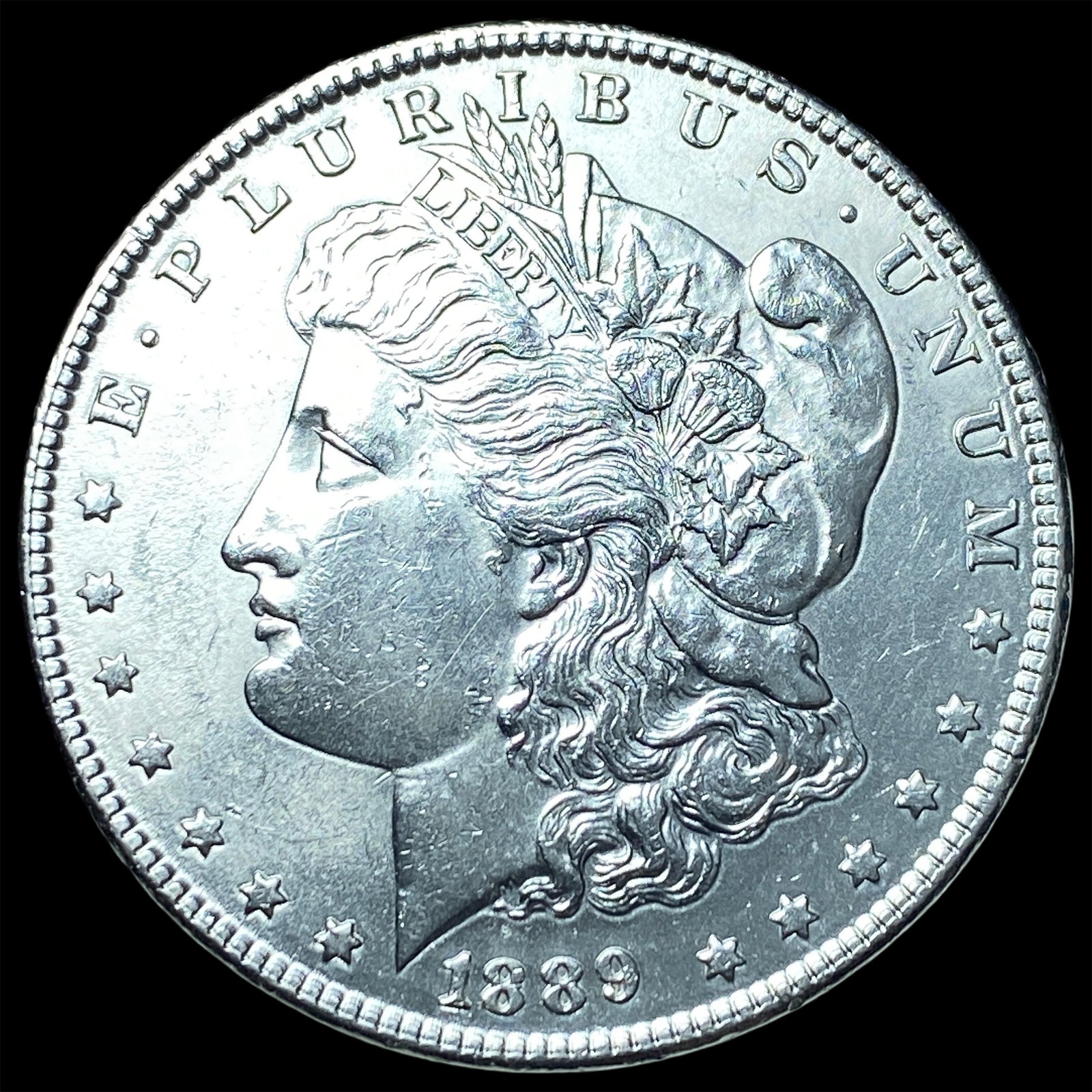 1889 Morgan Silver Dollar UNCIRCULATED: 1889 Morgan Silver Dollar UNCIRCULATED