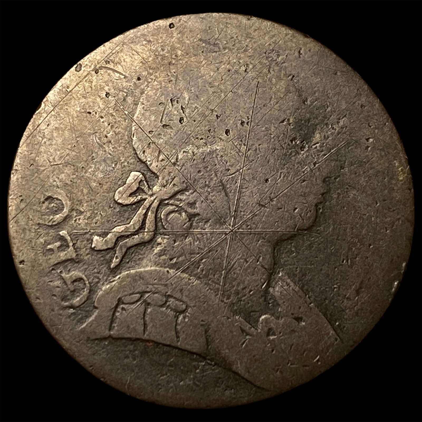Draped Bust Large Cent NICELY CIRCULATED: Draped Bust Large Cent NICELY CIRCULATED