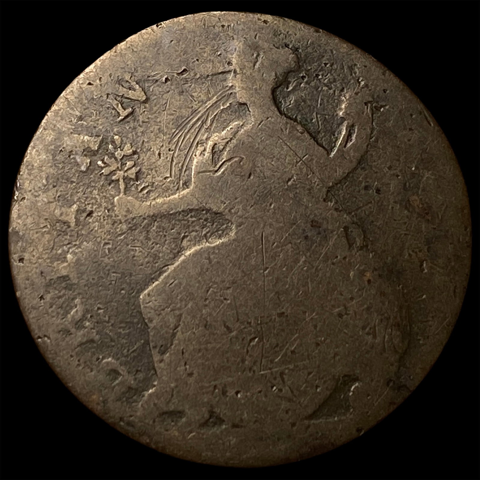 Draped Bust Large Cent NICELY CIRCULATED - 2
