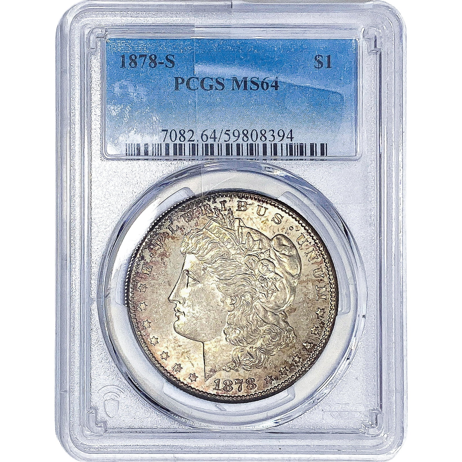 1878-S Morgan Silver Dollar PCGS MS64 (1 of 2)