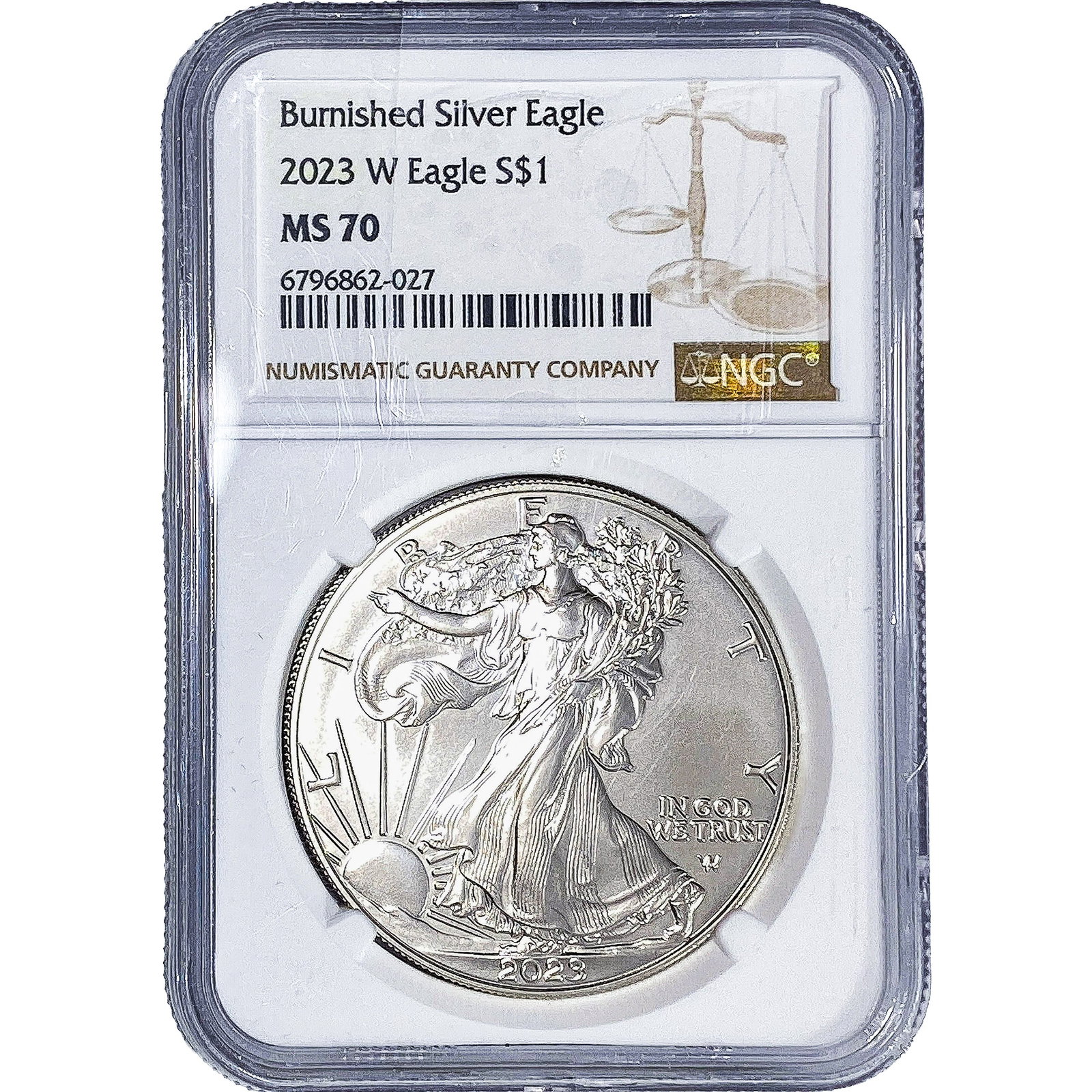 2023-W Silver Eagle NGC MS70 (1 of 2)