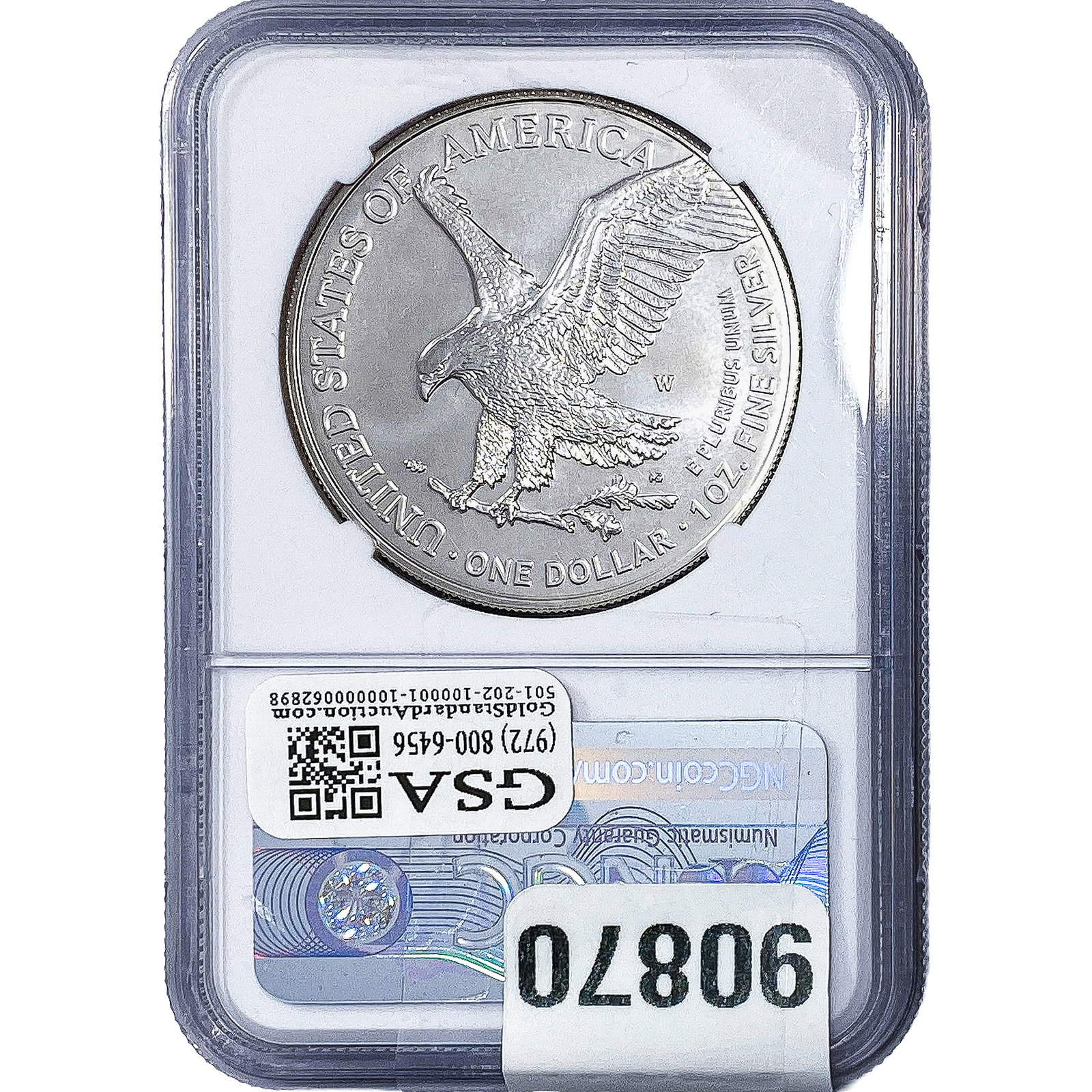 2023-W Silver Eagle NGC MS70 - 2