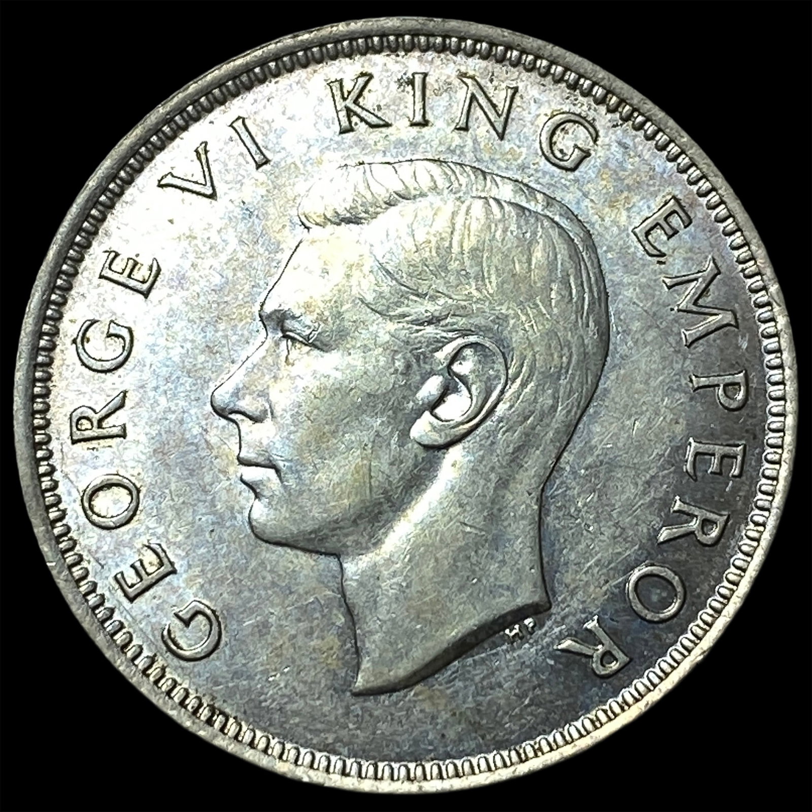 1941 New Zealand Silver 1 Florin: 1941 New Zealand Silver 1 Florin